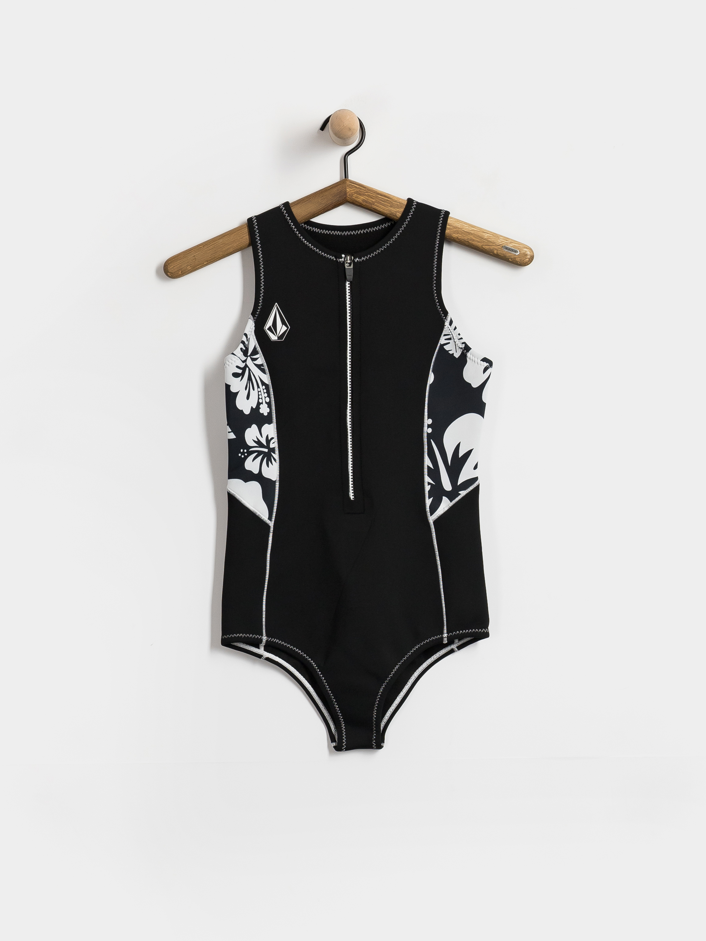 Volcom Akcesoria 1Mm Front Zip John Longboard Wmn (black)
