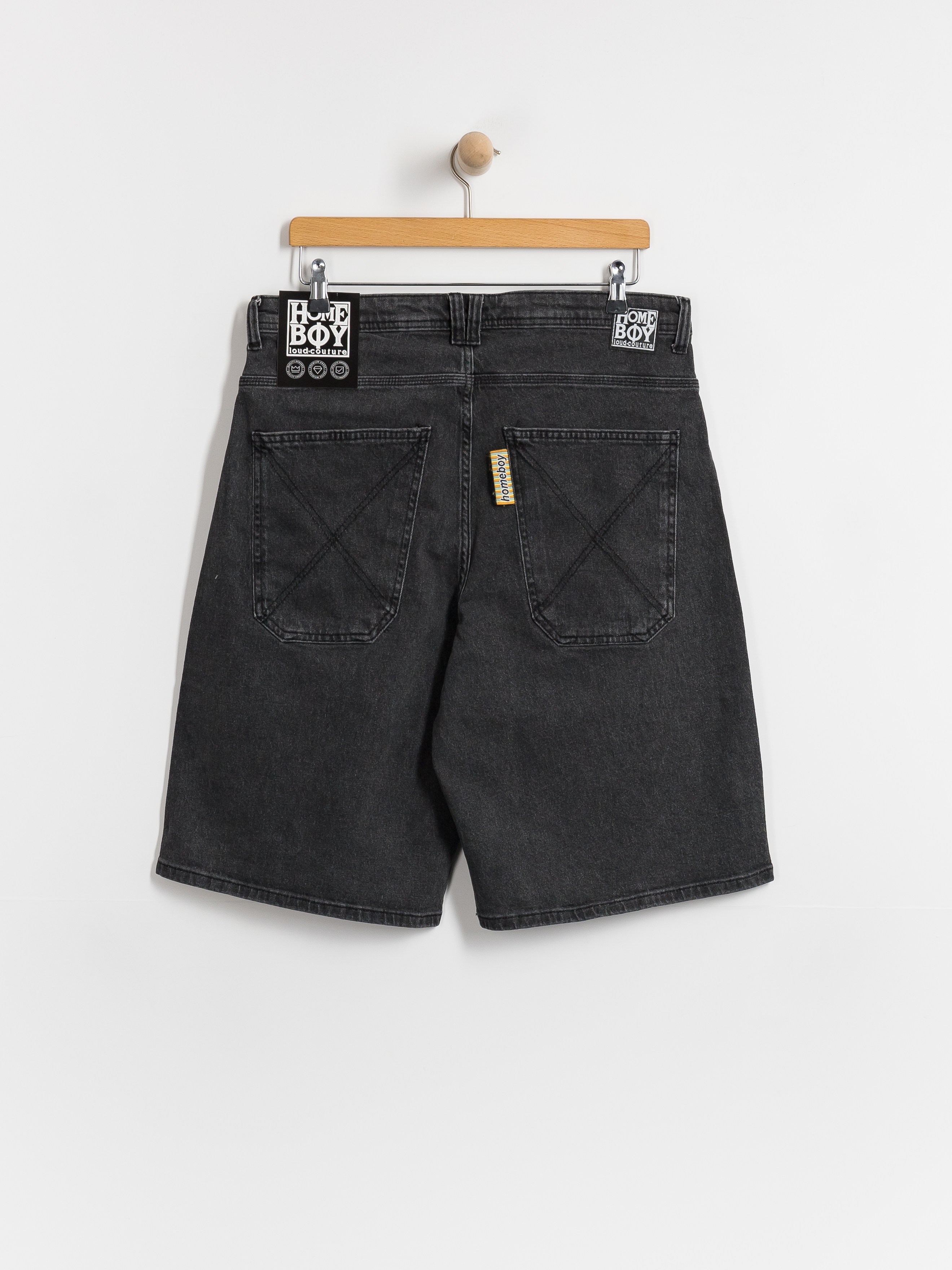 Homeboy X Tra Monster Shorts (washed grey)