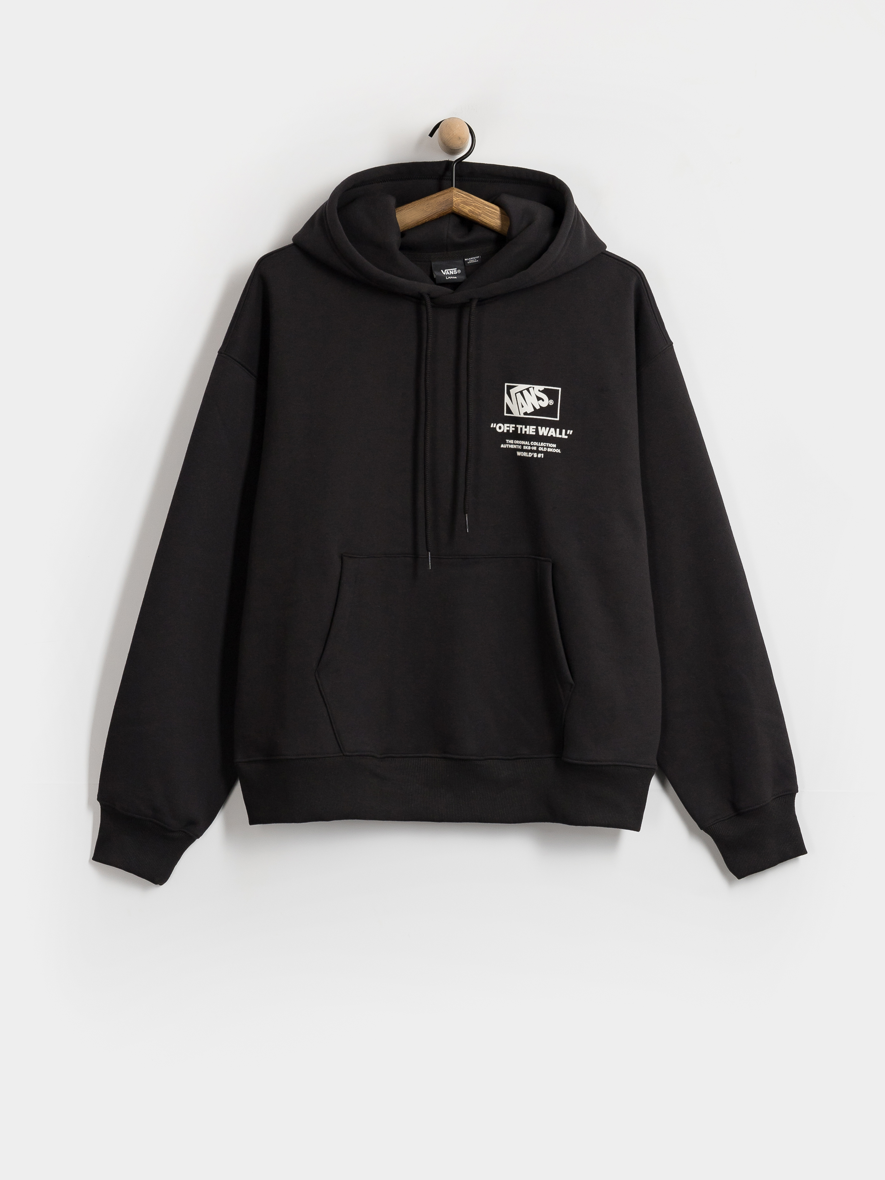 Vans Hoodie Stacked Hi HD (black/white)