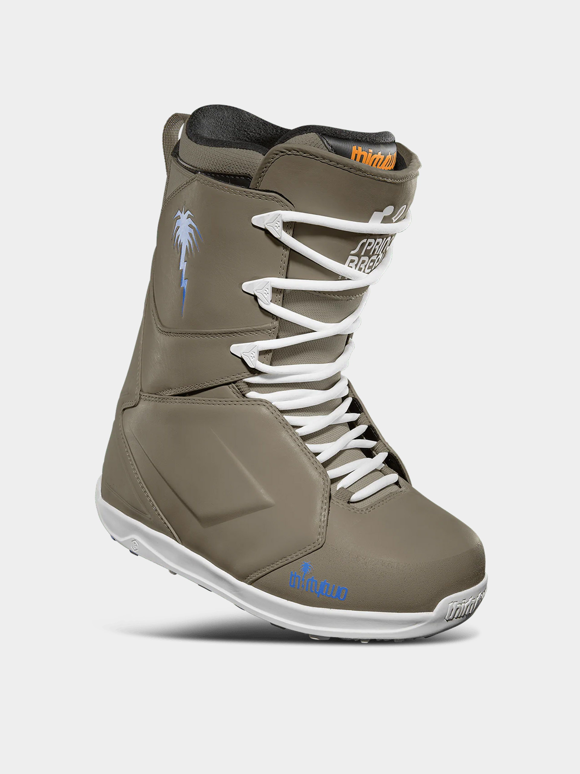 ThirtyTwo Lashed Premium Spring Break Snowboard schuhe (tan/blue/white)