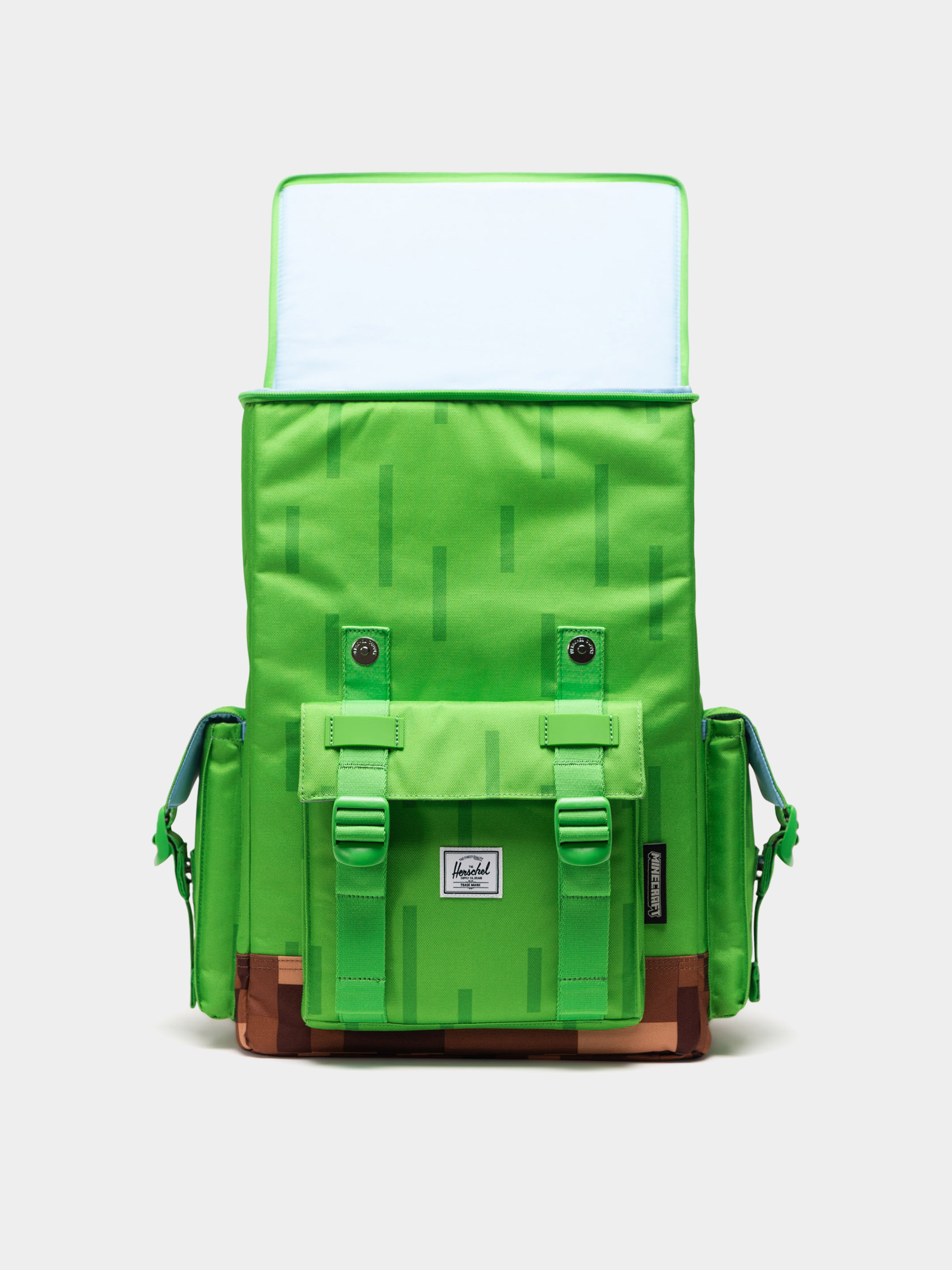 Herschel Supply Co. Backpack X Minecraft Little America Cube (grass block)