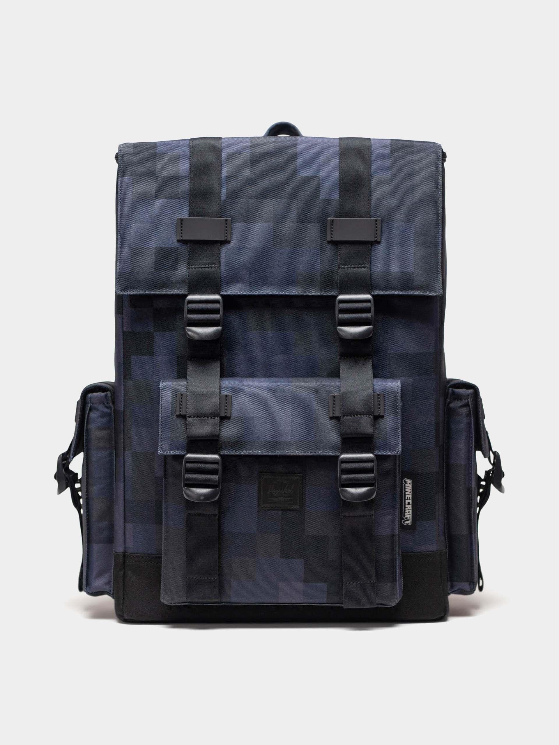 Herschel Supply Co. Backpack X Minecraft Little America Cube (black block)