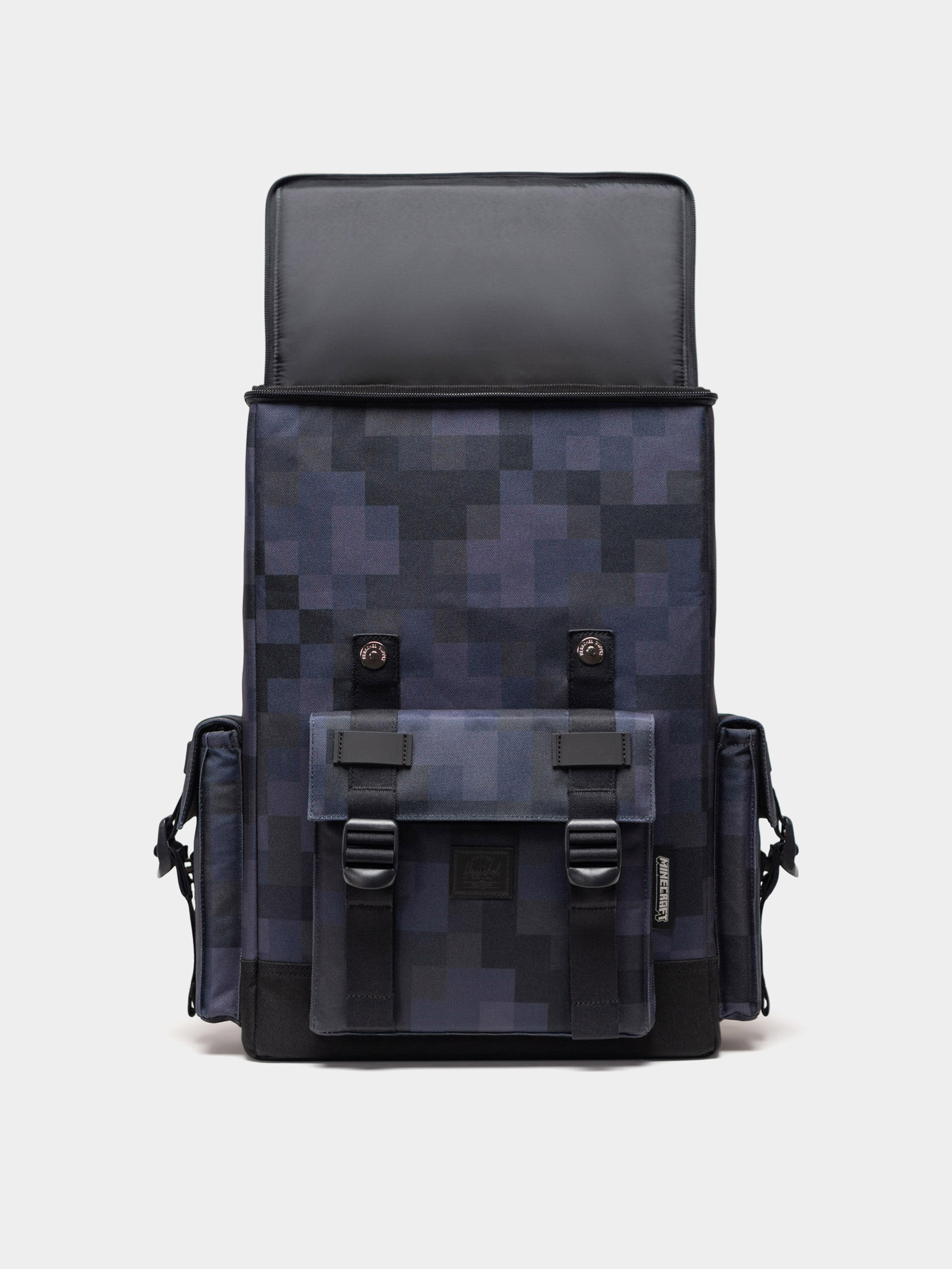 Herschel Supply Co. Backpack X Minecraft Little America Cube (black block)