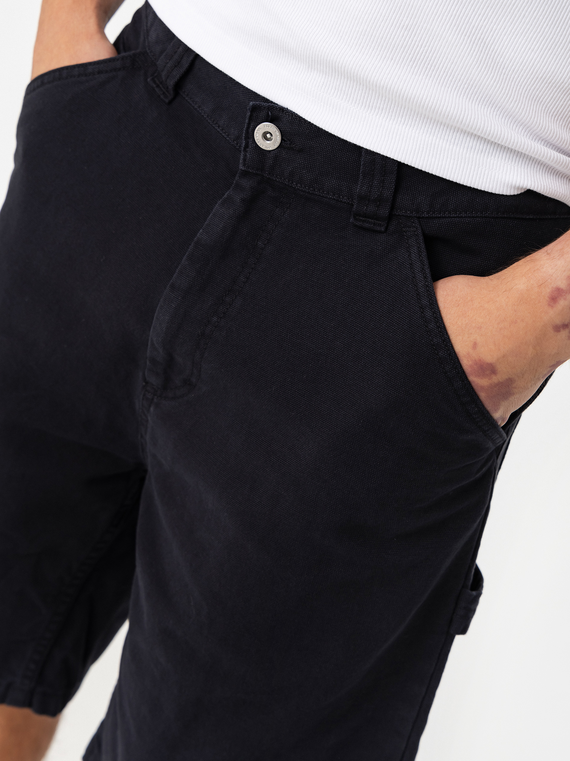 Polar Skate Shorts 93 Work (black)