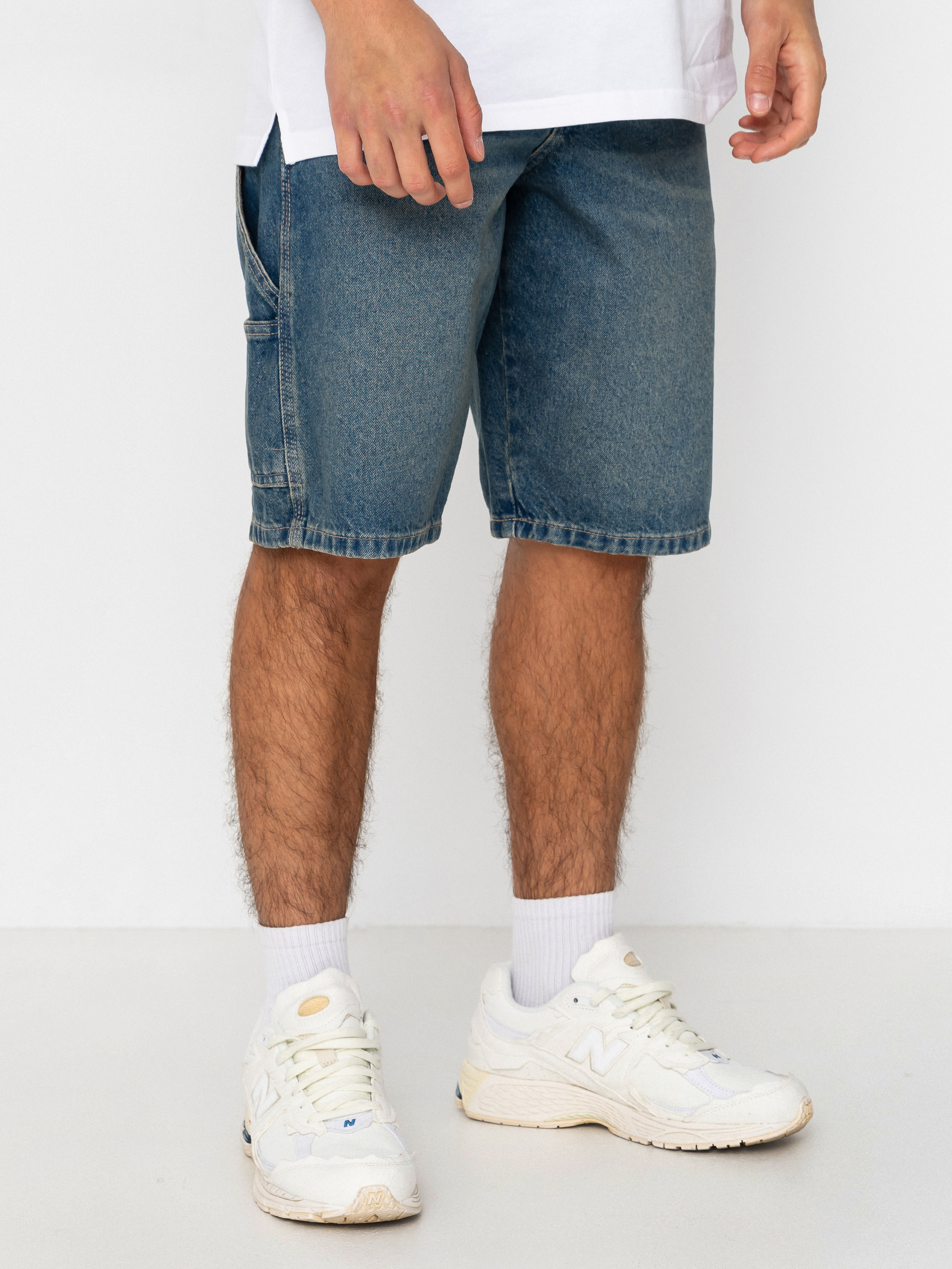Dickies 993 11 Inch Carpenter Shorts (khaki tinted blue)