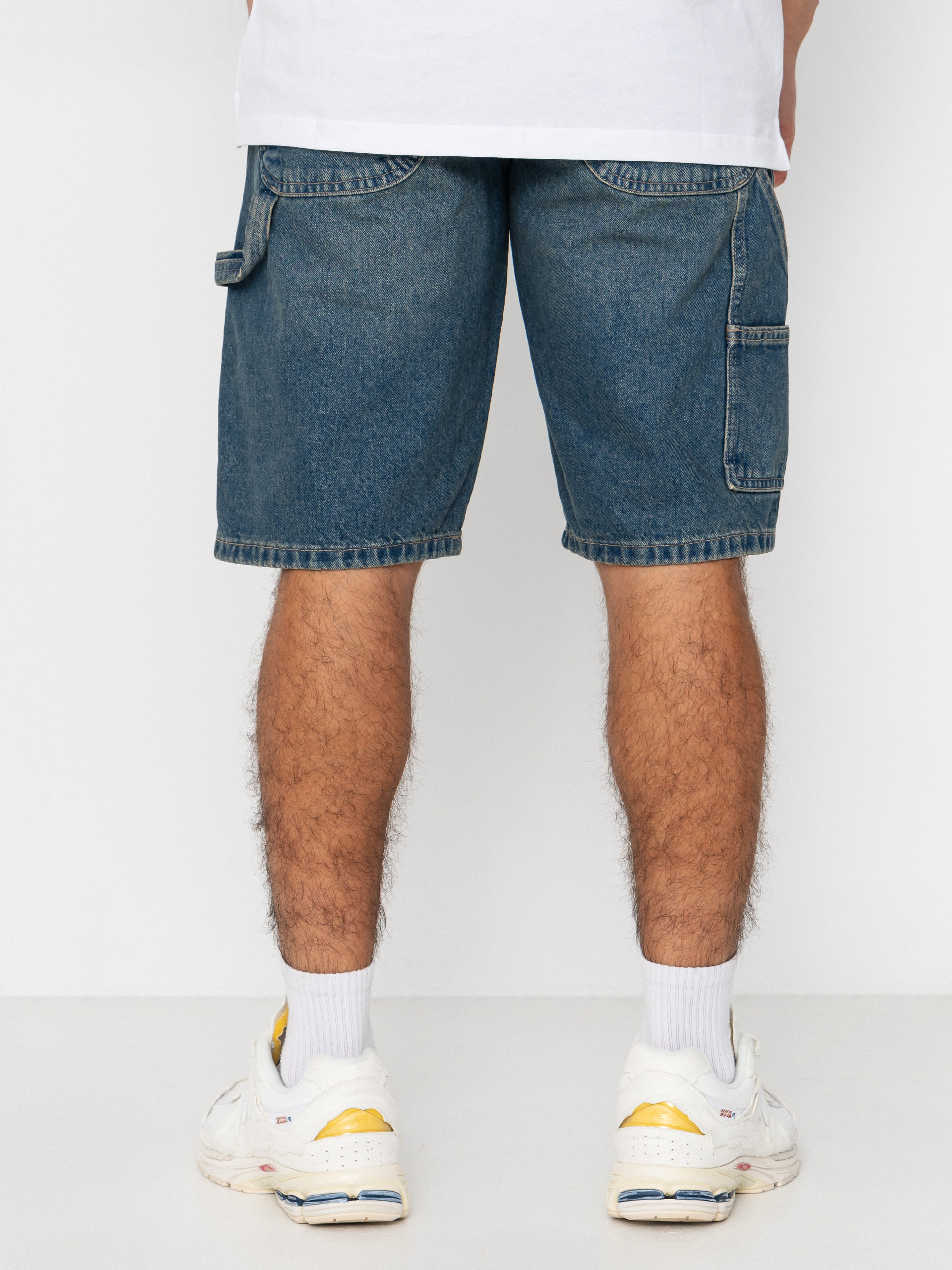 Dickies 993 11 Inch Carpenter Shorts (khaki tinted blue)