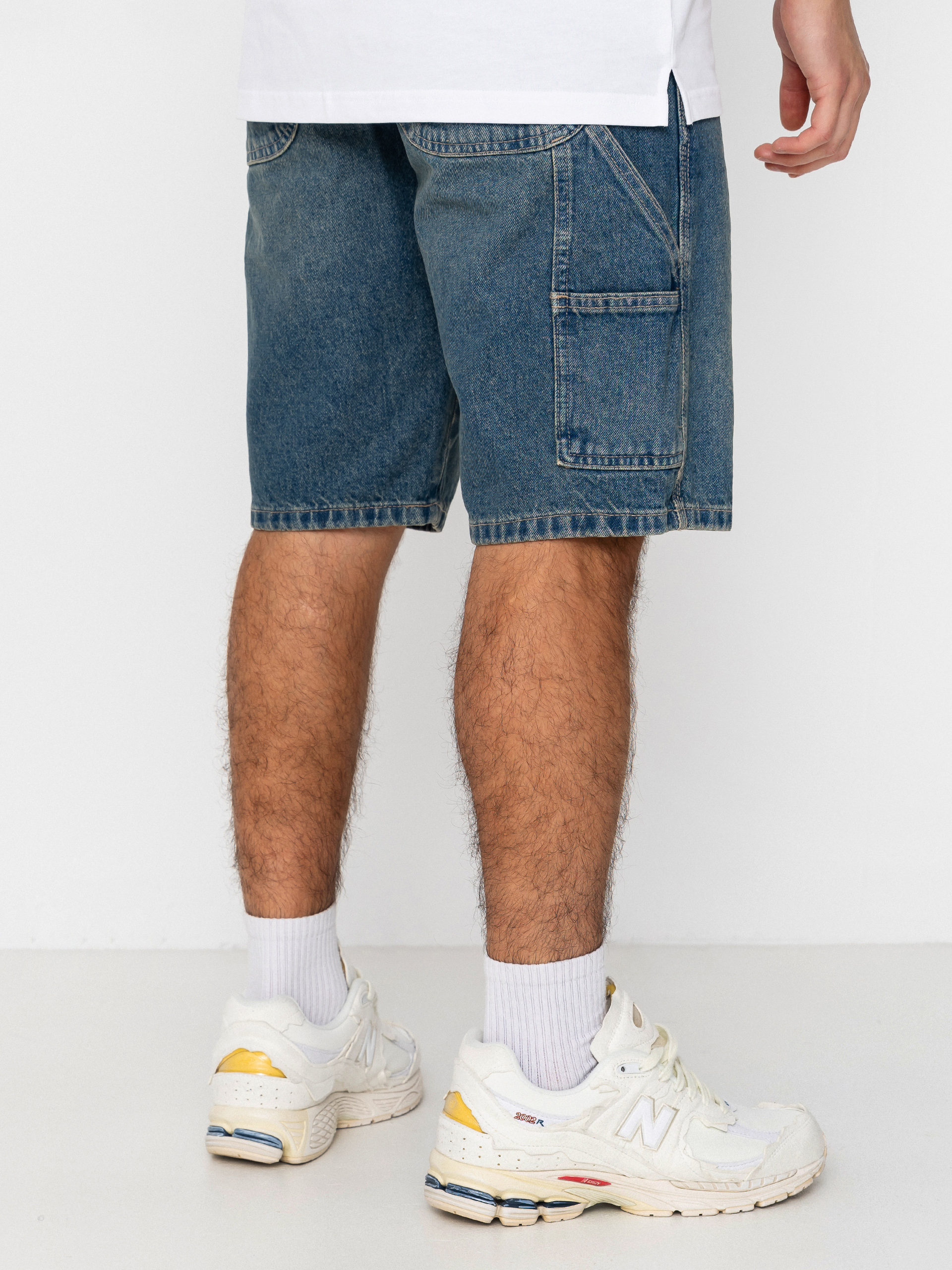 Dickies 993 11 Inch Carpenter Shorts (khaki tinted blue)
