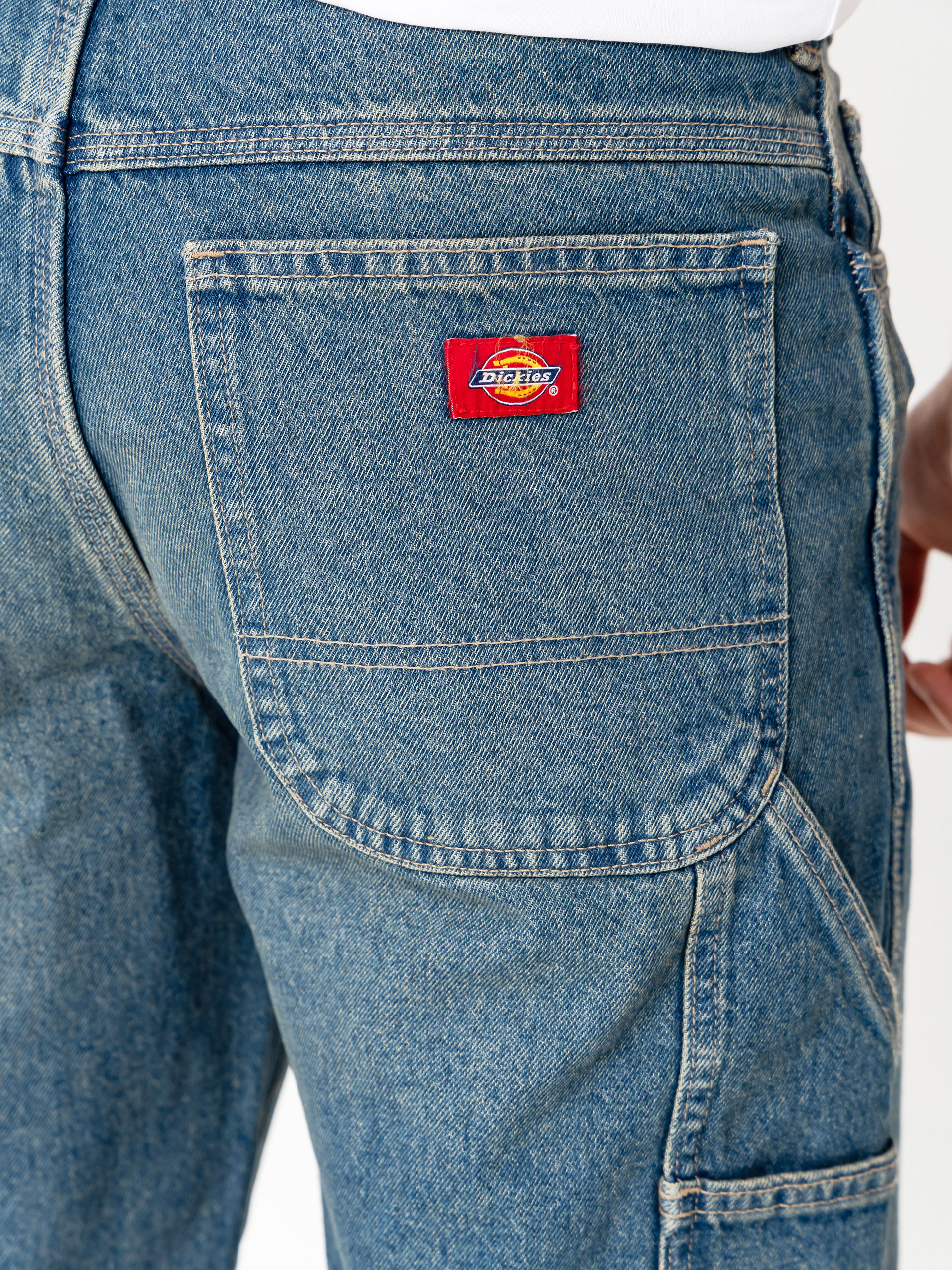 Dickies 993 11 Inch Carpenter Shorts (khaki tinted blue)