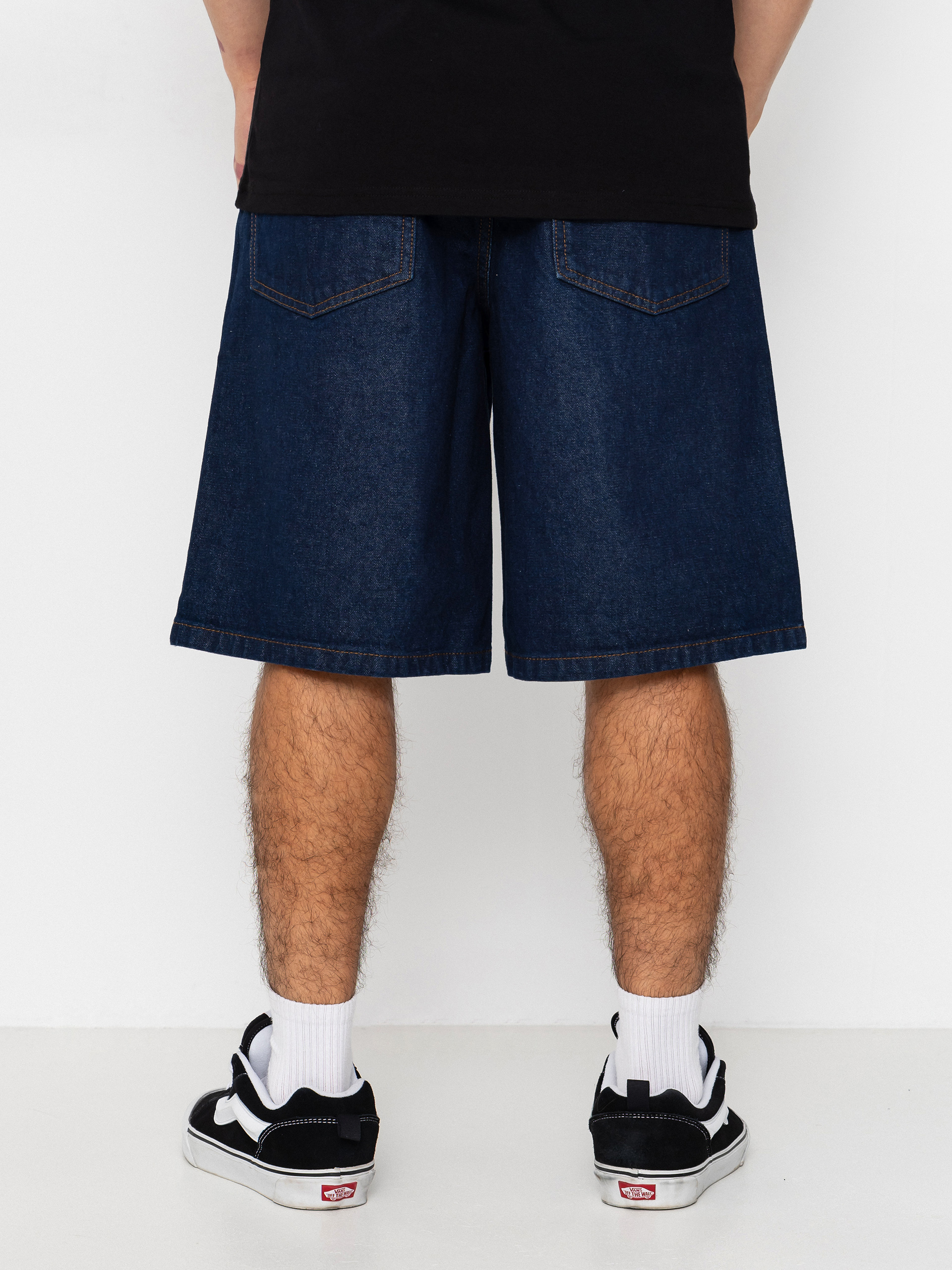 Vans Shorts Lx Check 5 Baggy Denim (dark rinse)