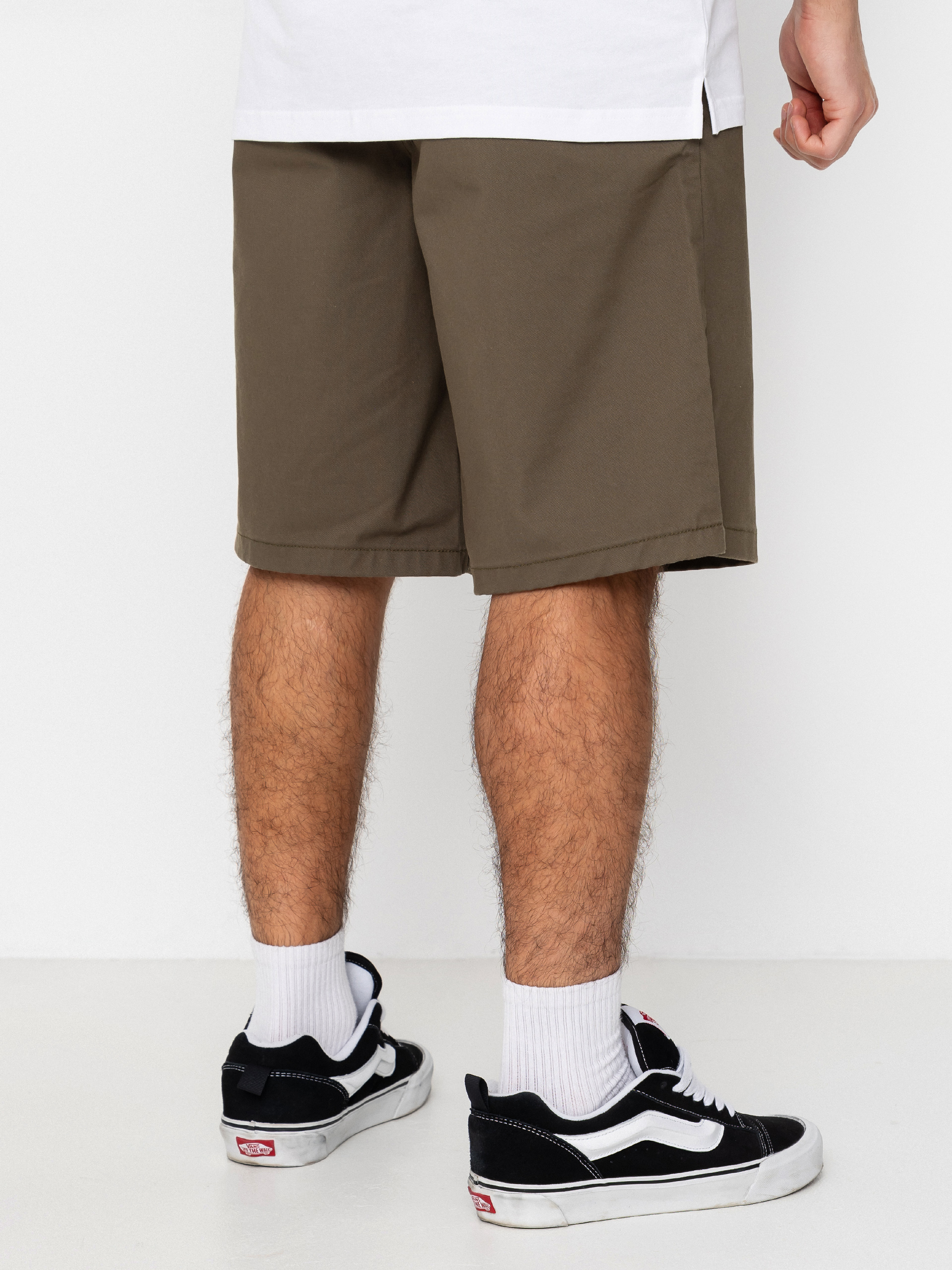 Vans Authentic Chino Loose Shorts (mossy olive)