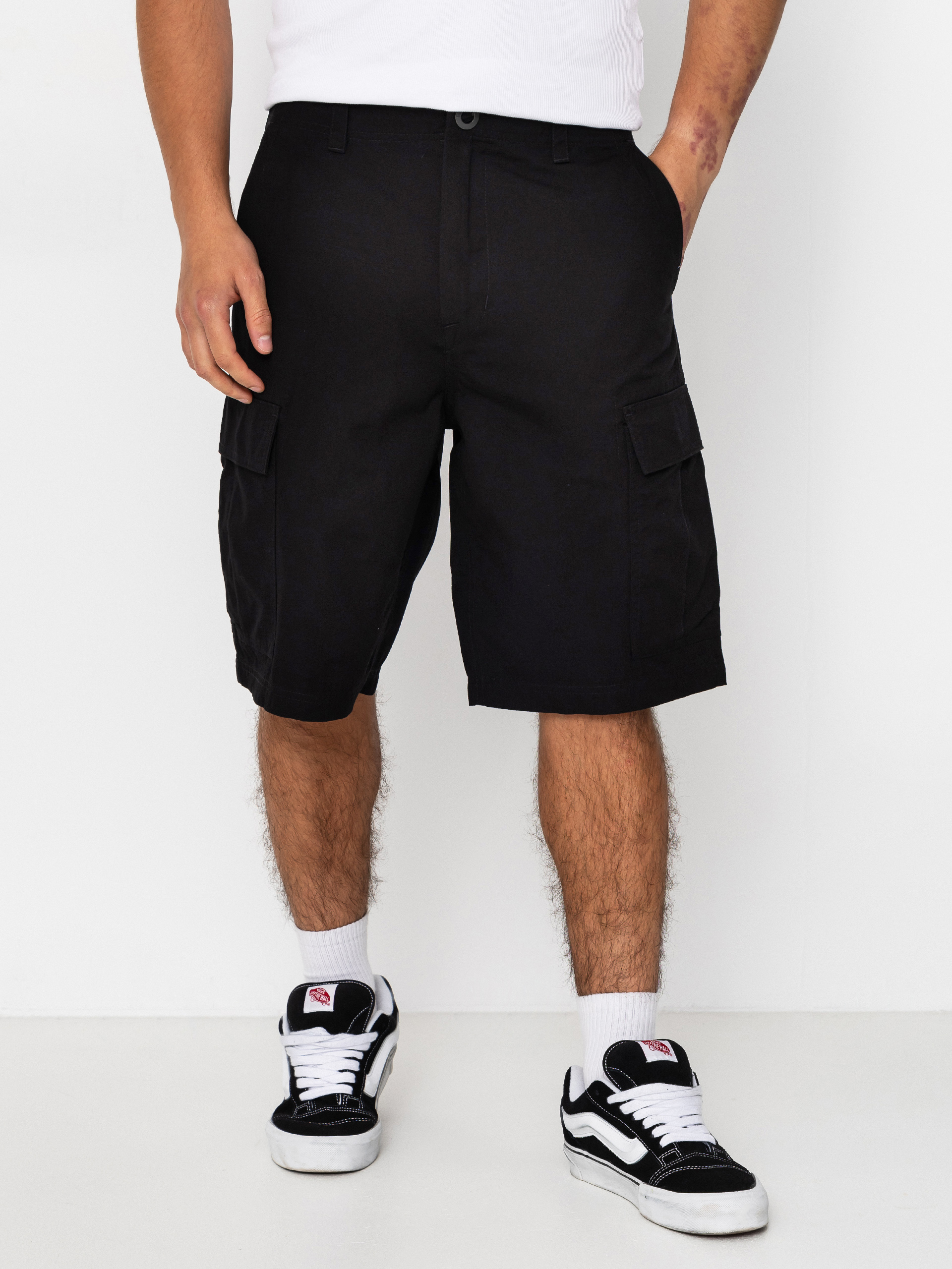 Santa Cruz Shorts Carpenter Big - black (washed black canvas)