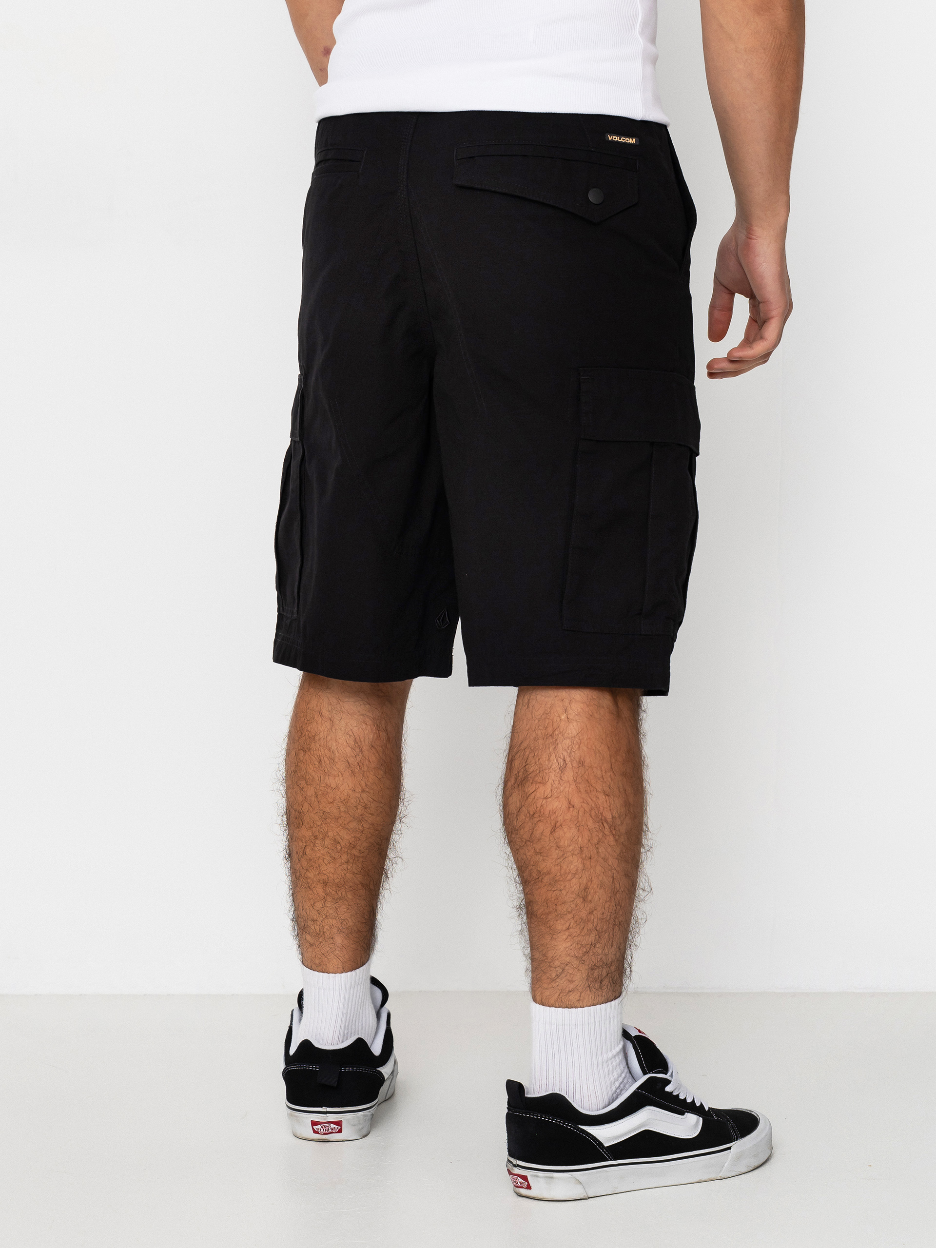 Volcom Strange Tripper Cargo 22 Shorts (black)