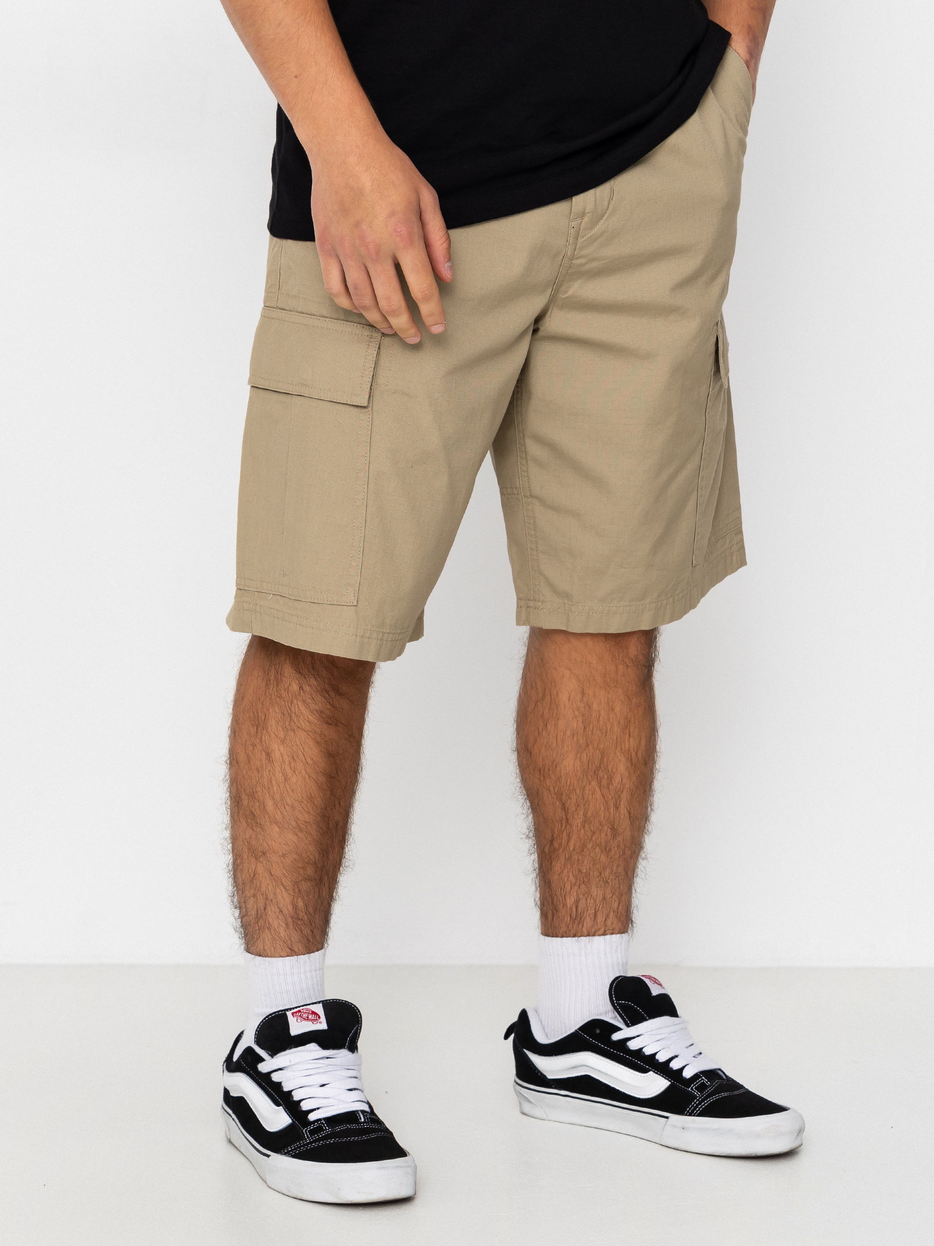 Volcom Strange Tripper Cargo 22 Shorts (khaki)