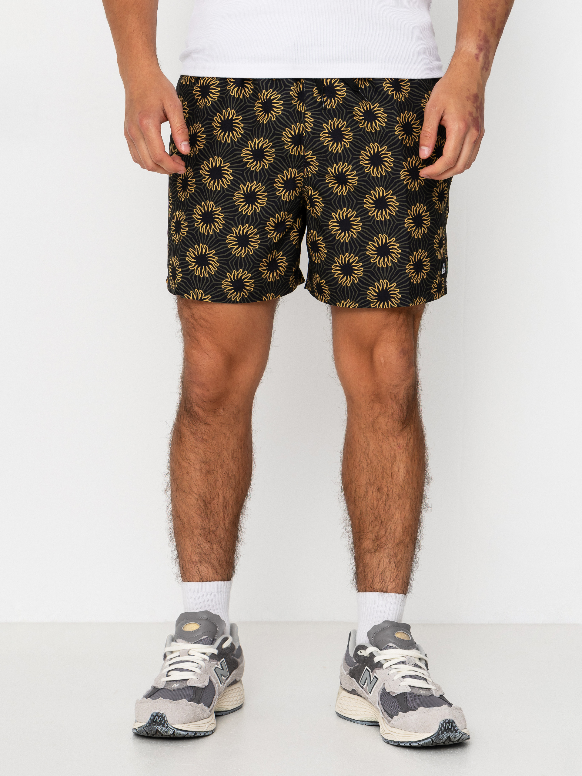 Quiksilver Everyday Printed Volley 15 Boardshorts (black ocean mayhem)