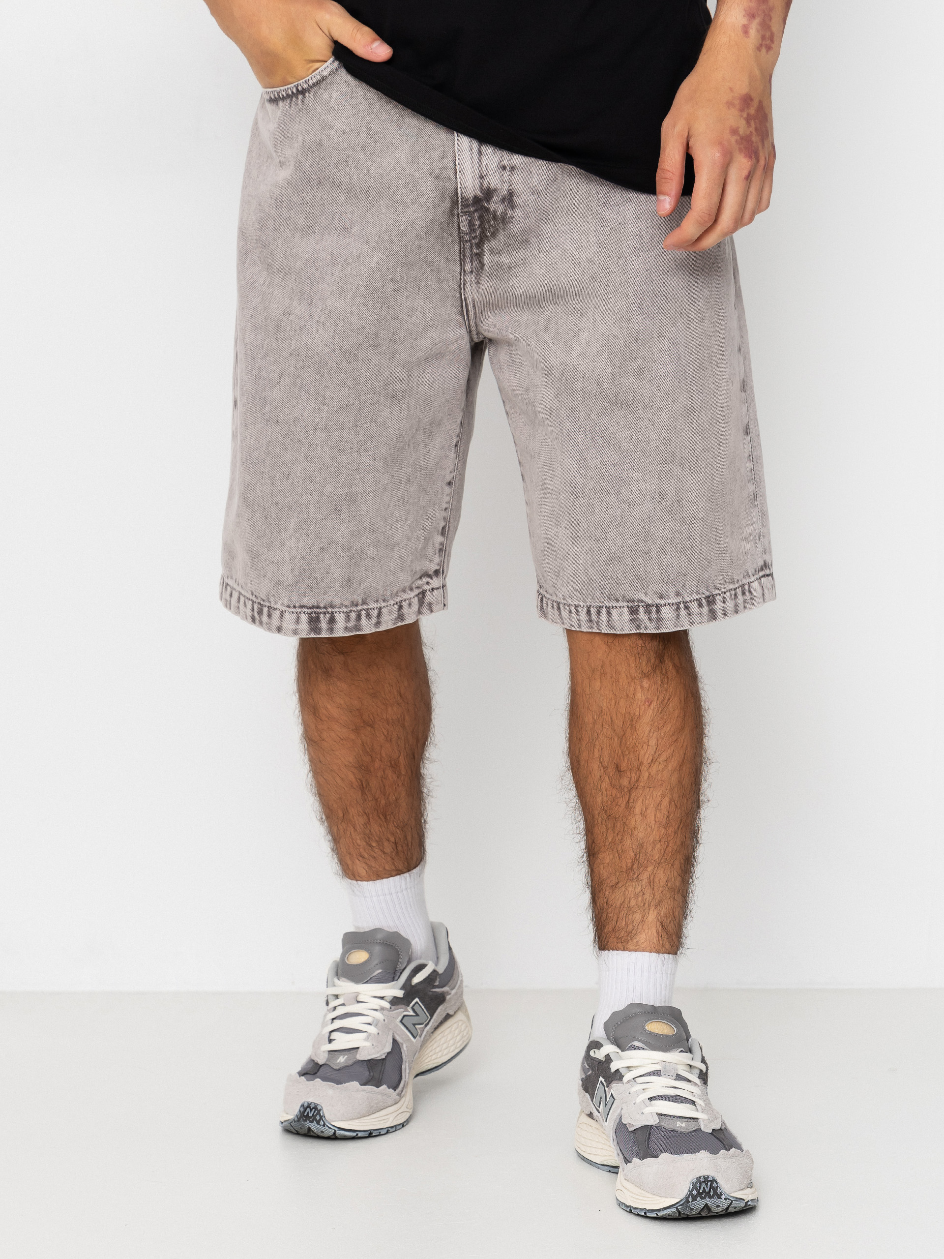 Carhartt WIP Landon Shorts (shale chalk wash)