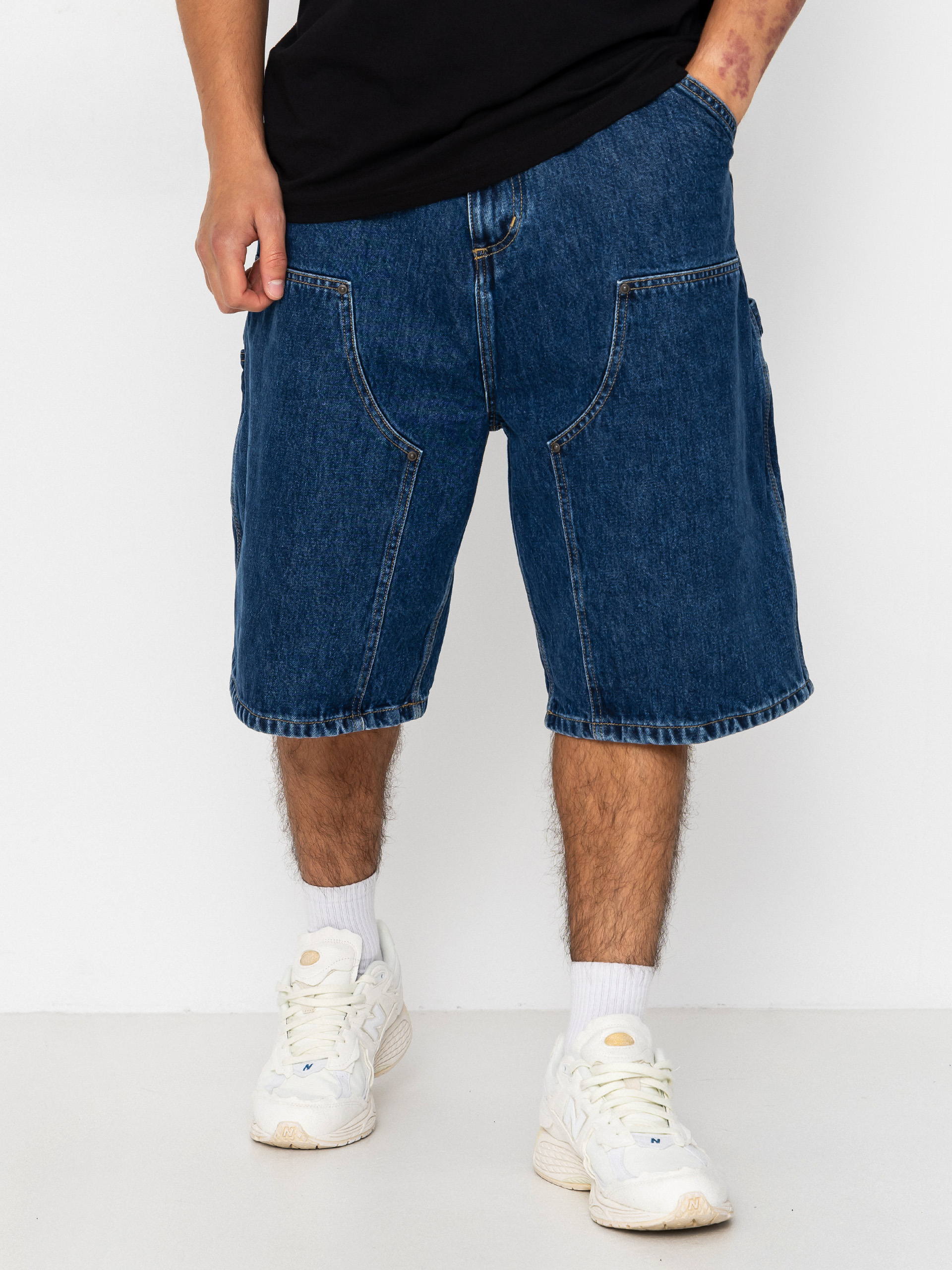 Carhartt WIP Shorts OG Double Knee (blue stone washed)