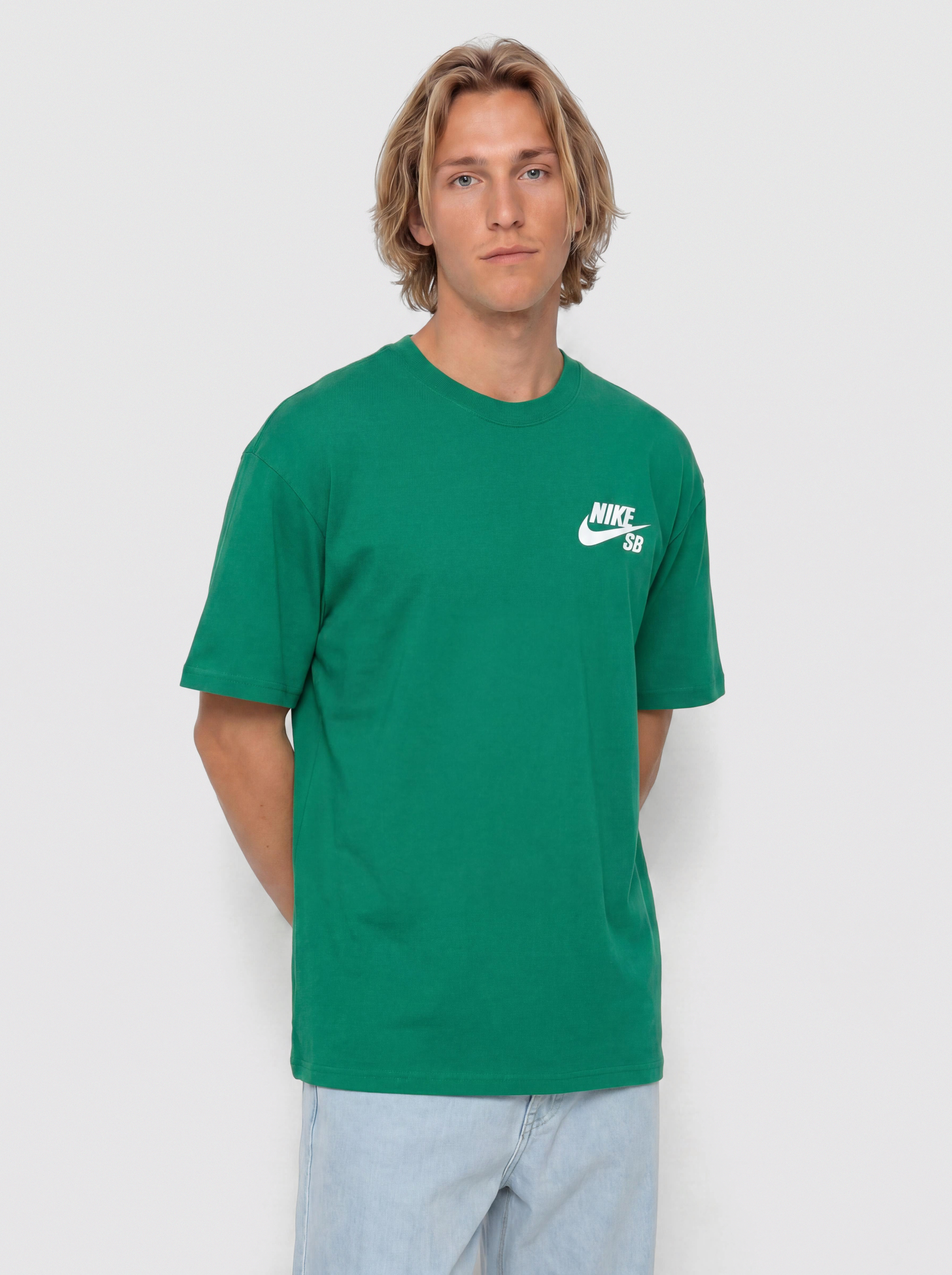 Nike SB Logo T-Shirt - green (chlorophyll)