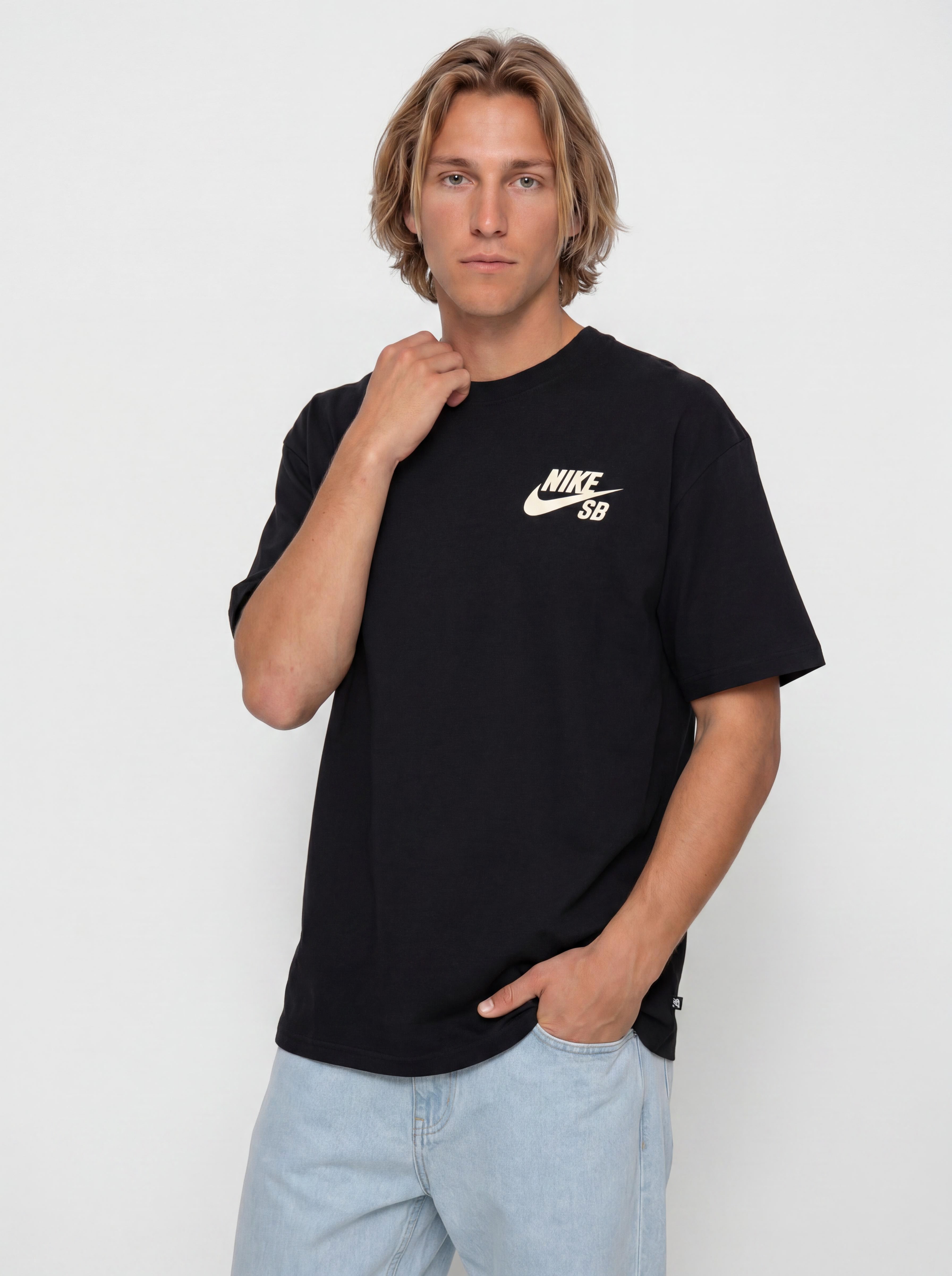 Nike SB Logo T-Shirt (black/coconut milk)