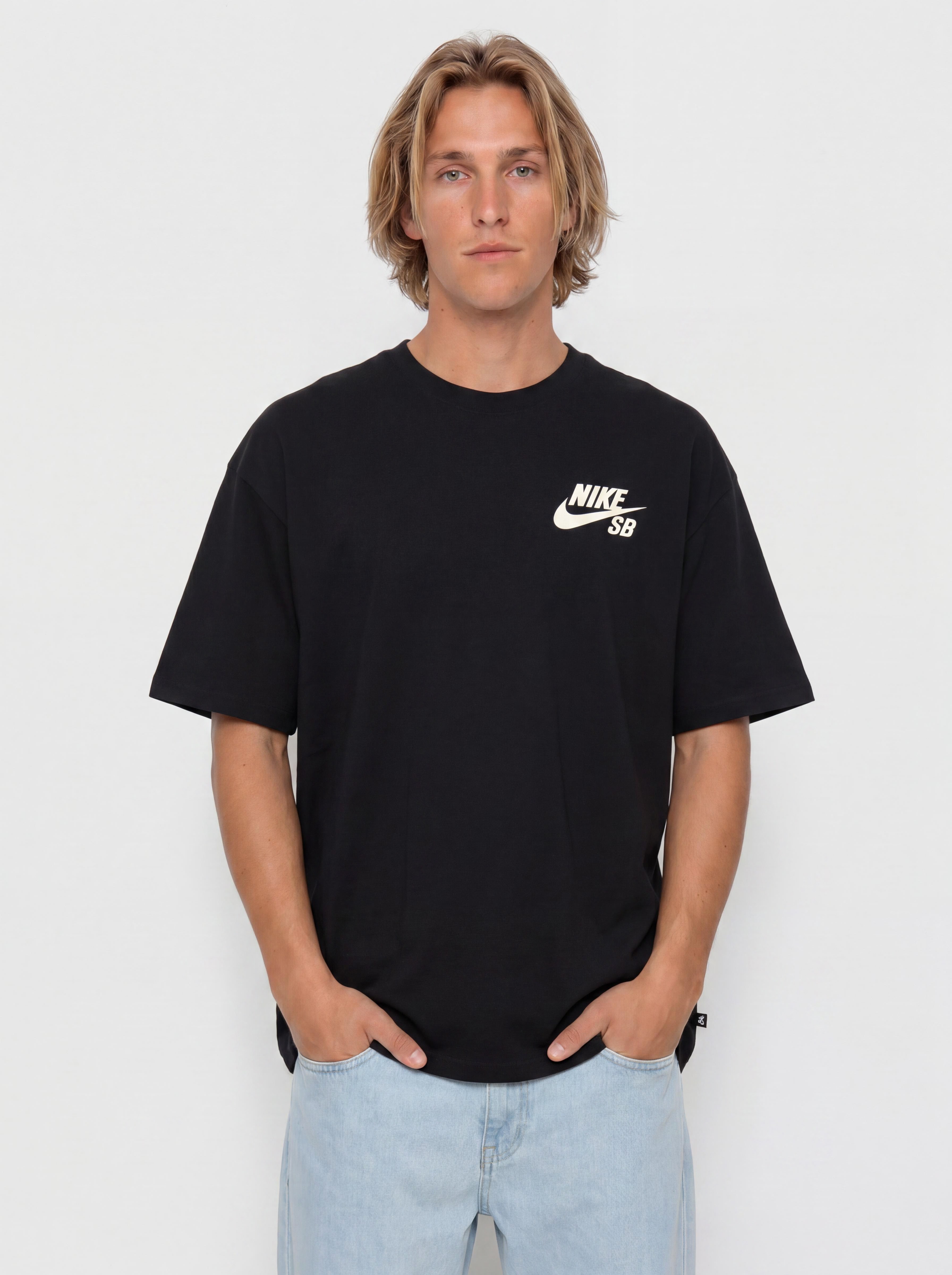 Nike SB Logo T-Shirt (black/coconut milk)