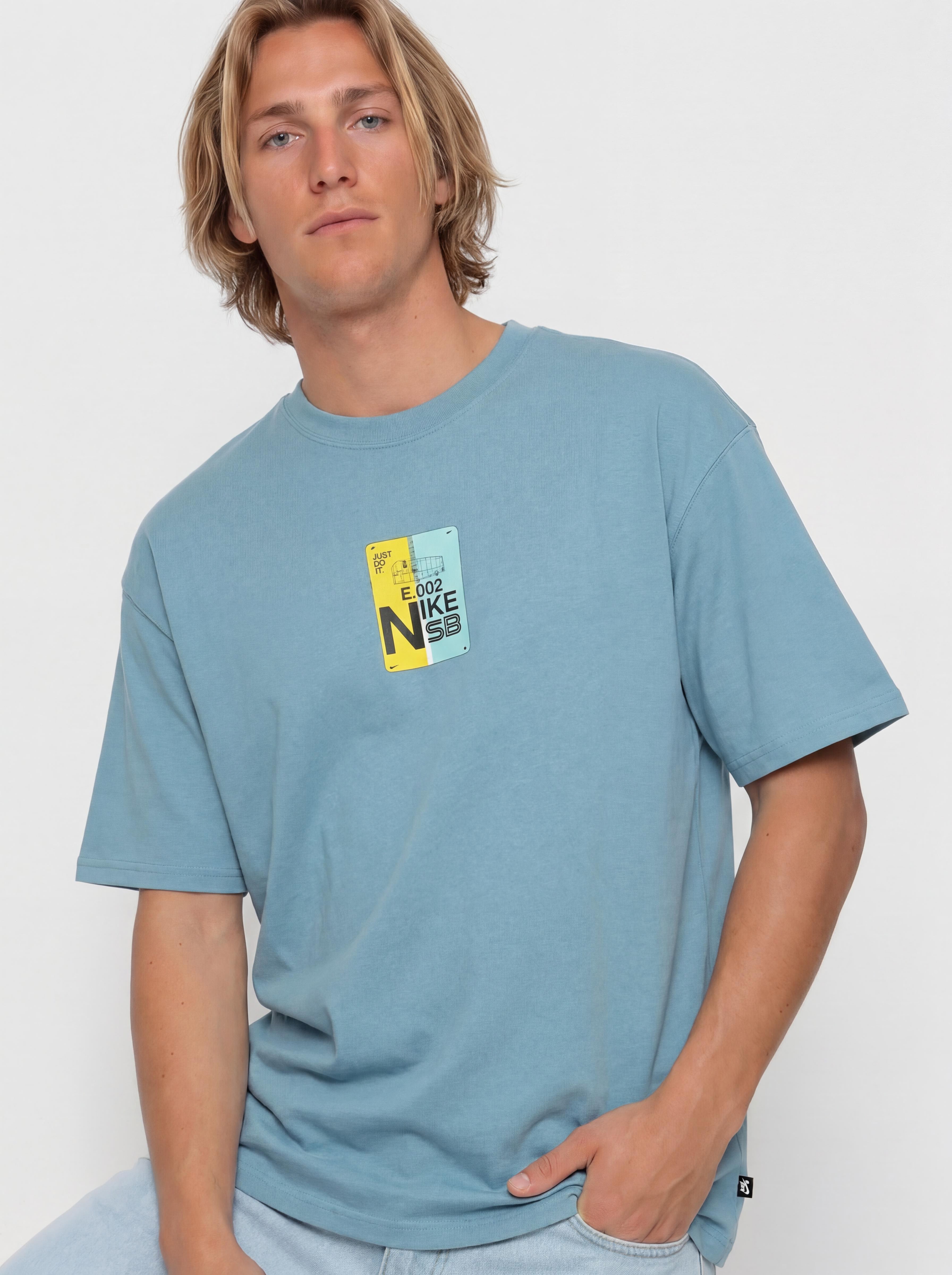 Nike SB Bus Pass T-Shirt (denim turq)