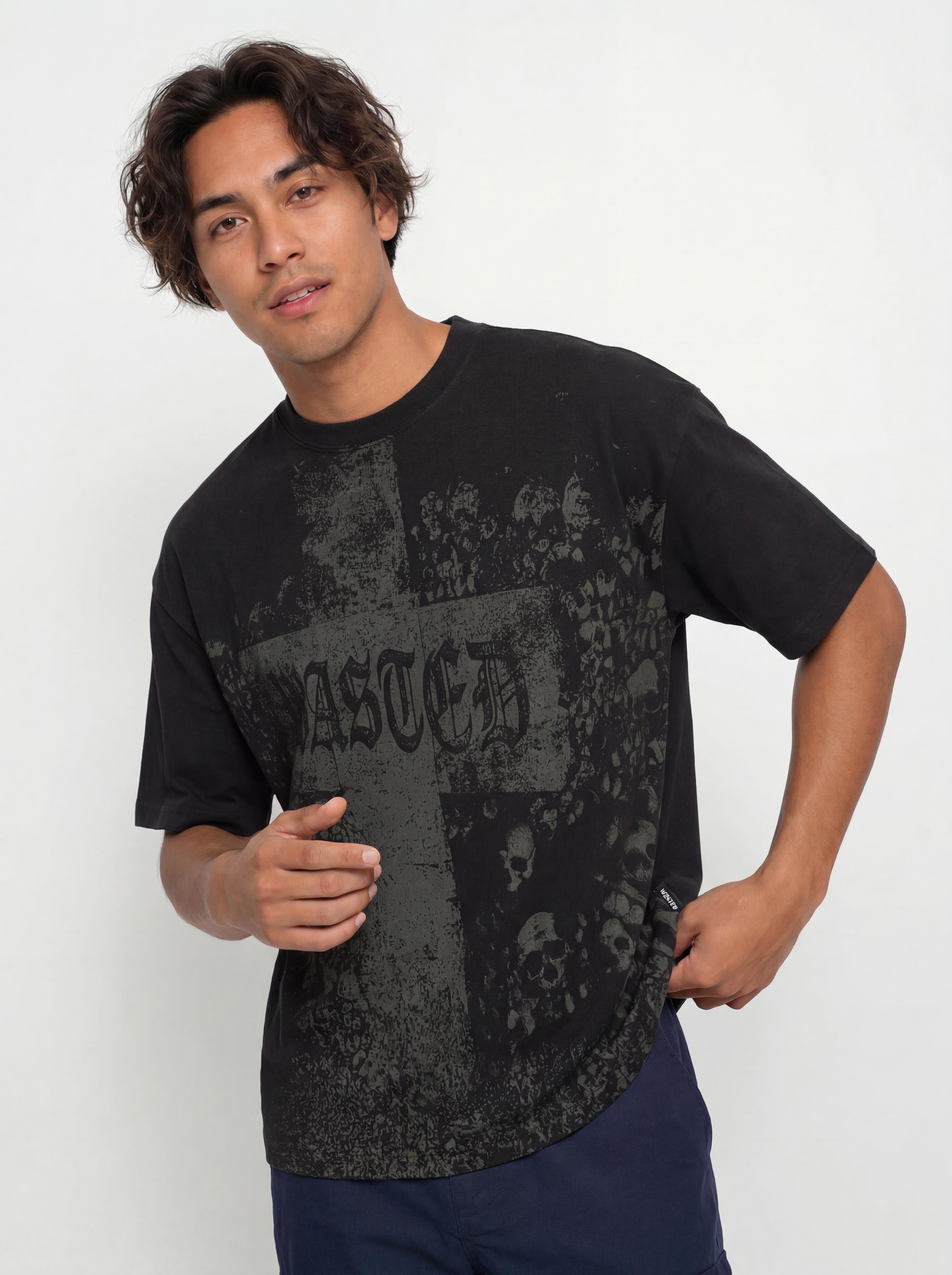Wasted Paris Catacombs Boxy T-Shirt