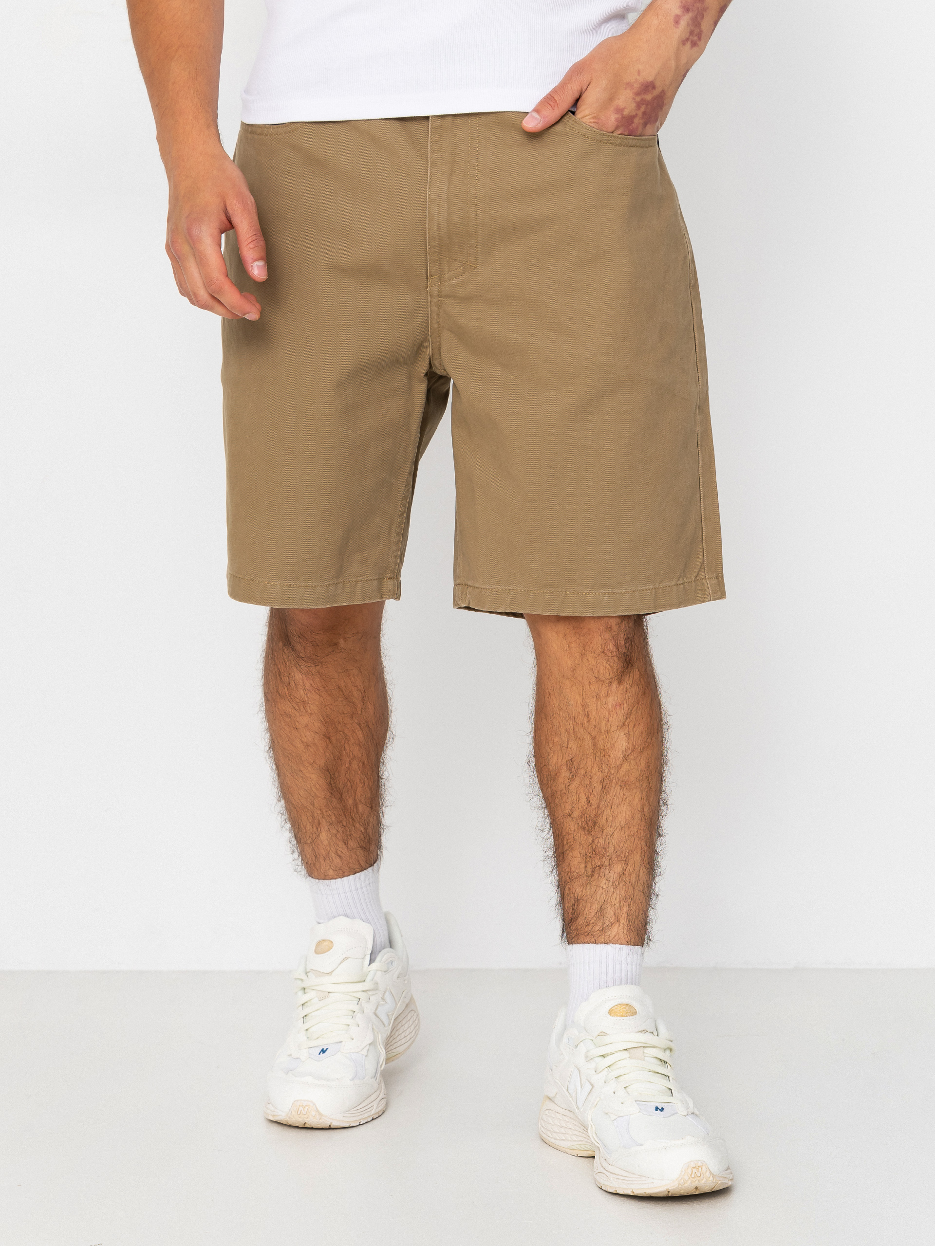 MassDnm Box Shorts (beige)