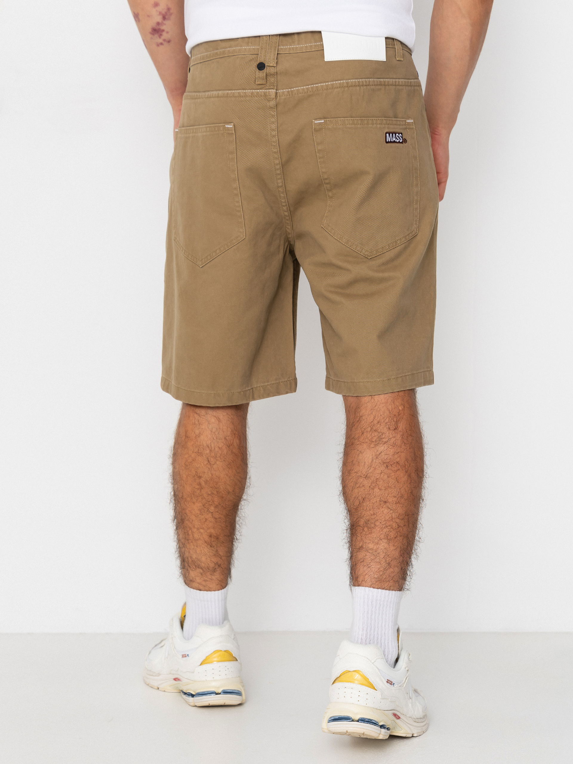 MassDnm Box Shorts (beige)