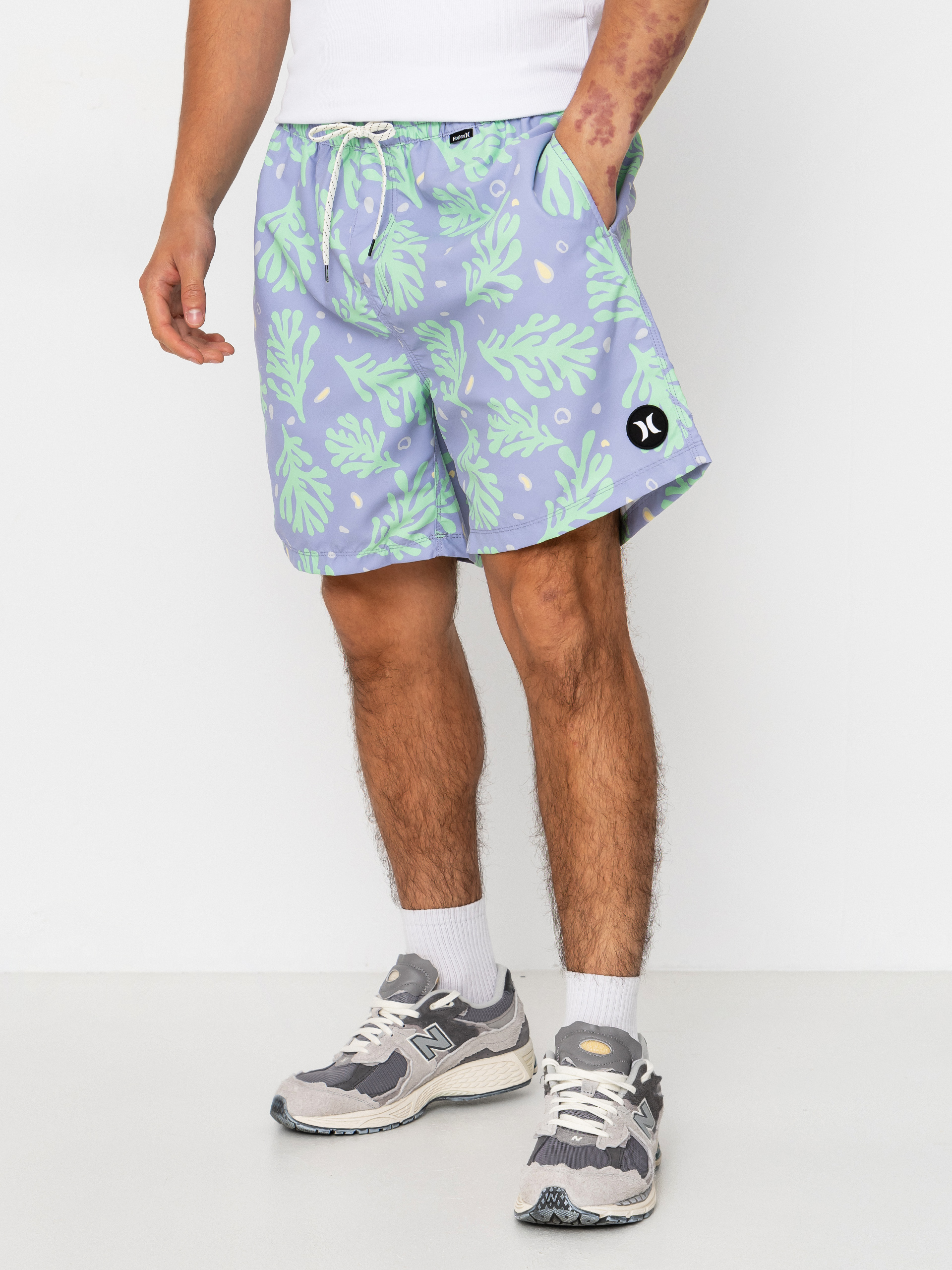 Hurley Volley Icon Coral Shorts (lavender mist)