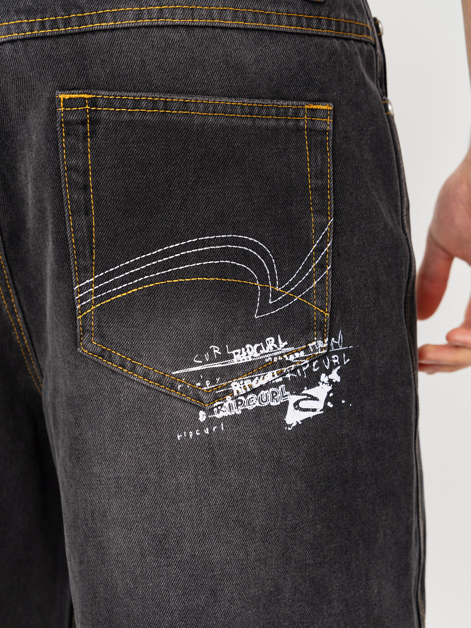 Rip Curl Shorts Inner Visions Denim (dark acid black)
