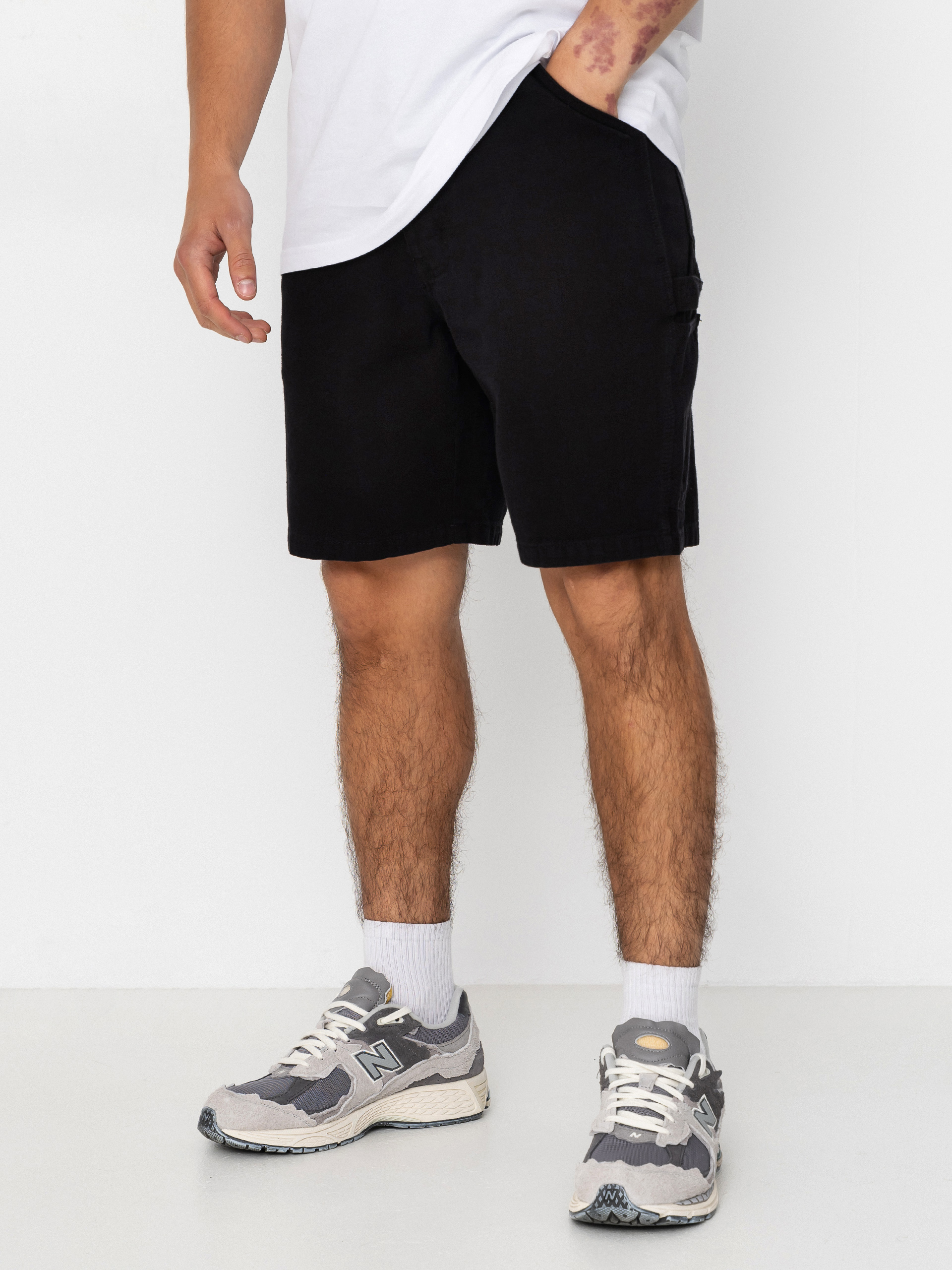 Deus Ex Machina Shorts Big Fella Chambray (black)