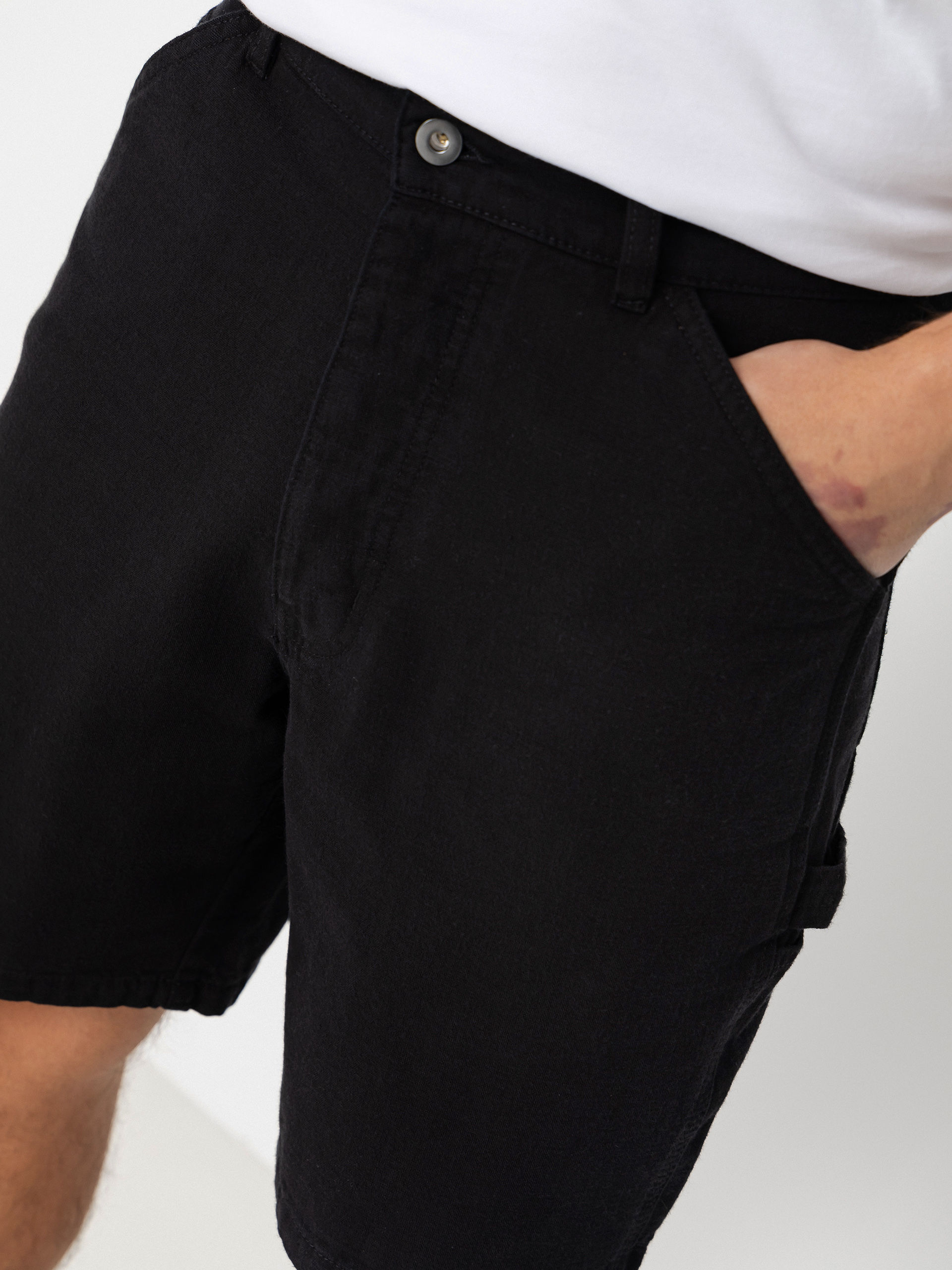 Deus Ex Machina Shorts Big Fella Chambray (black)