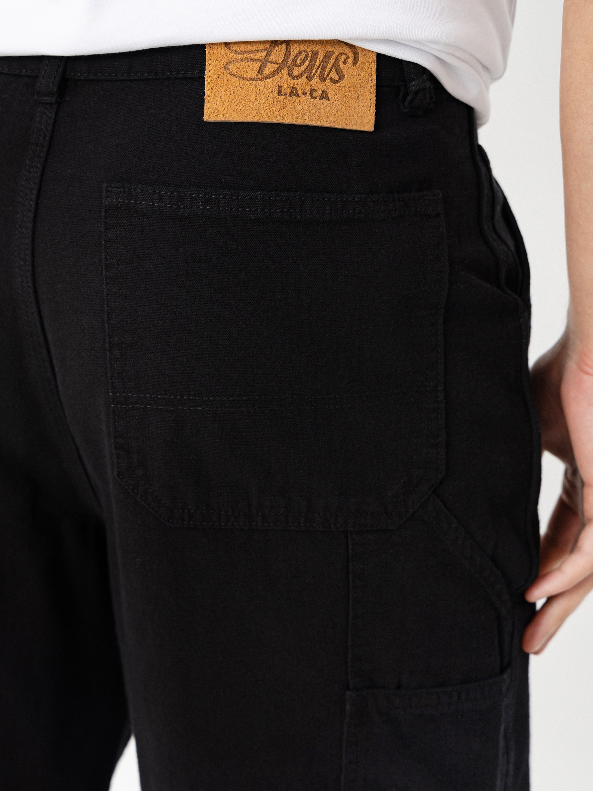 Deus Ex Machina Shorts Big Fella Chambray (black)