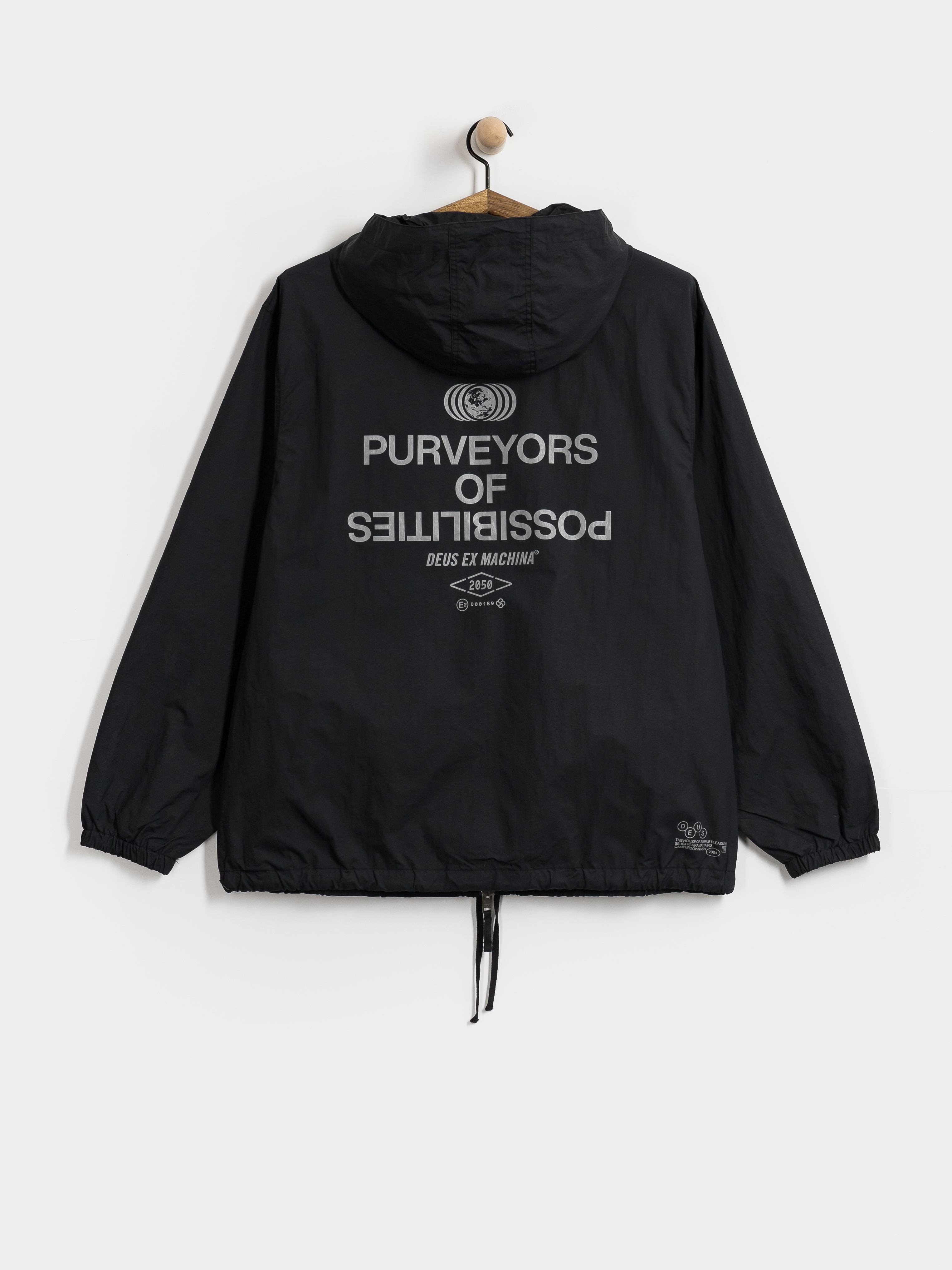 Deus Ex Machina Gershon Parka Jacke (black)