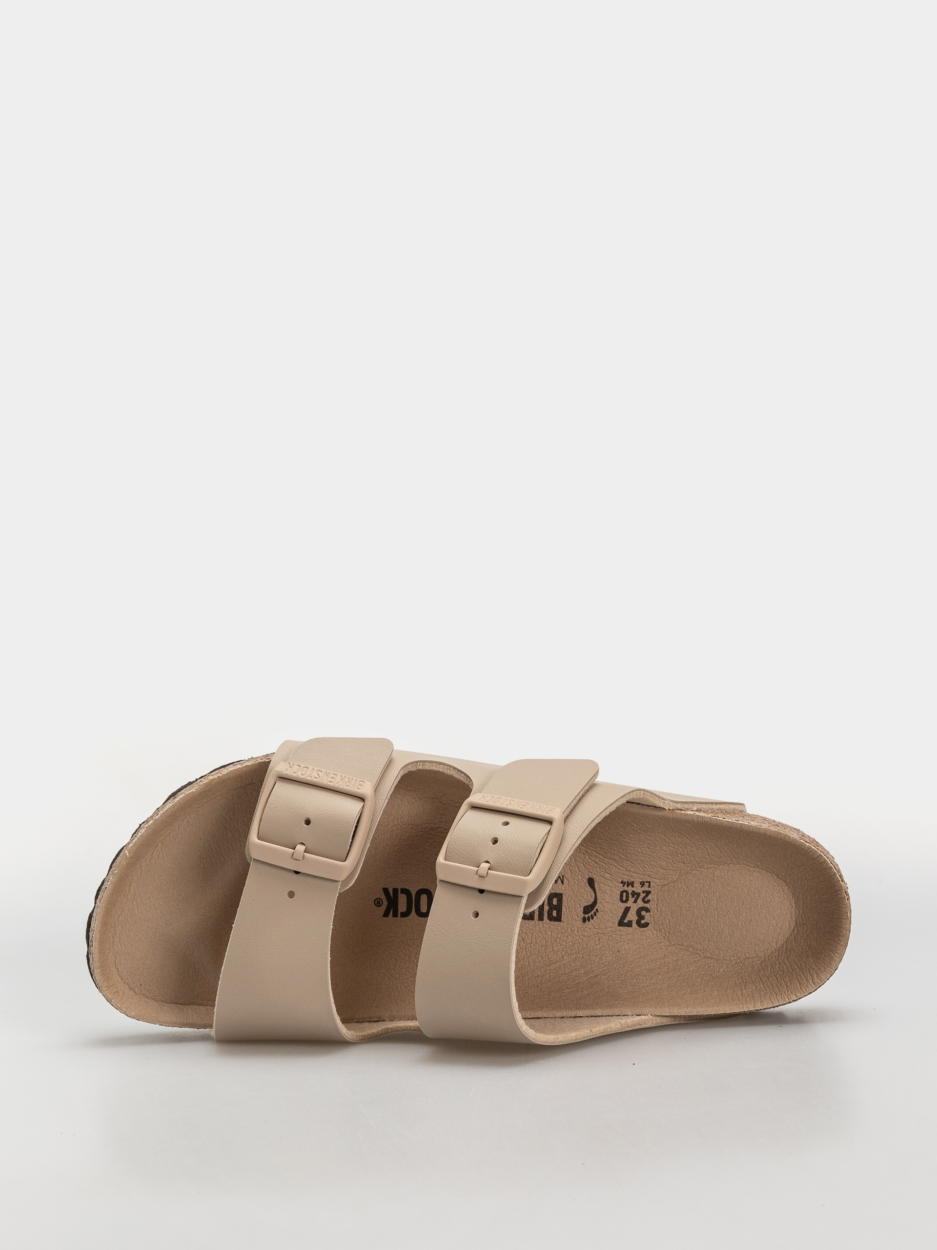 Birkenstock Arizona Birko Flor Narrow Flip Flops (triples sandcastle)