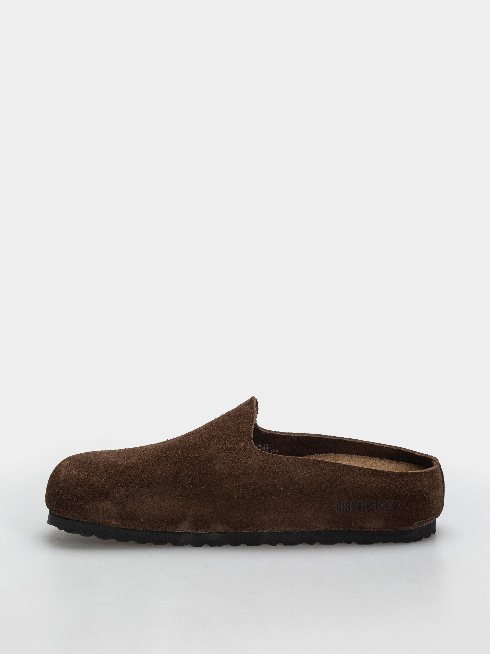 Birkenstock Amsterdam Wrapped Suede Leather Narrow Flip Flops (carafe)
