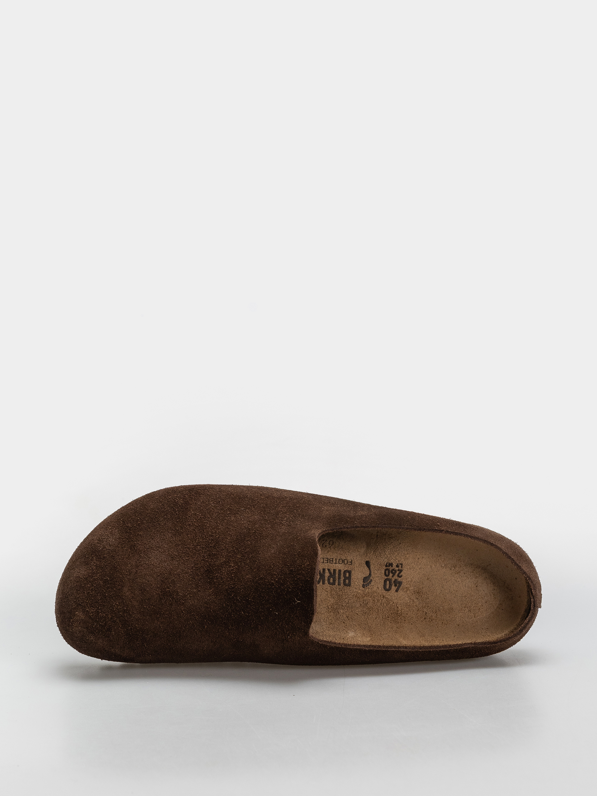Birkenstock Amsterdam Wrapped Suede Leather Narrow Flip-flops (carafe)