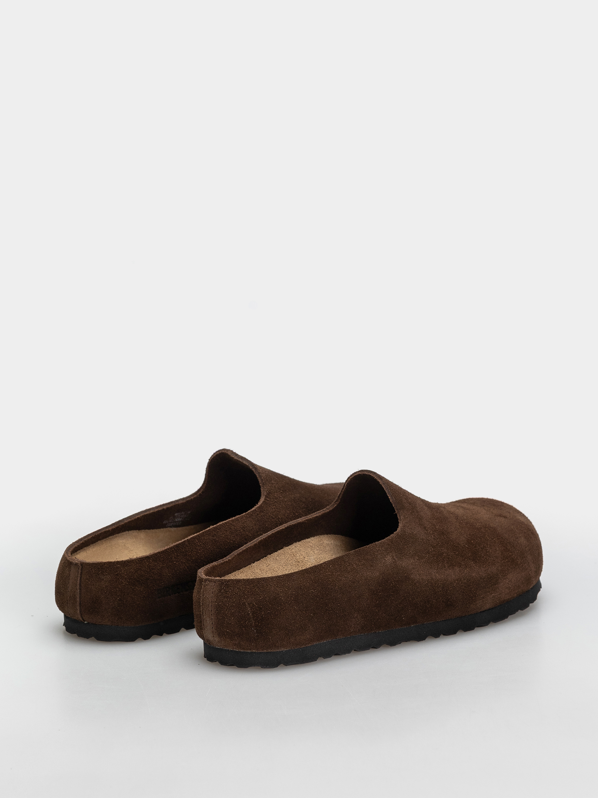 Birkenstock Amsterdam Wrapped Suede Leather Narrow Flip-flops (carafe)