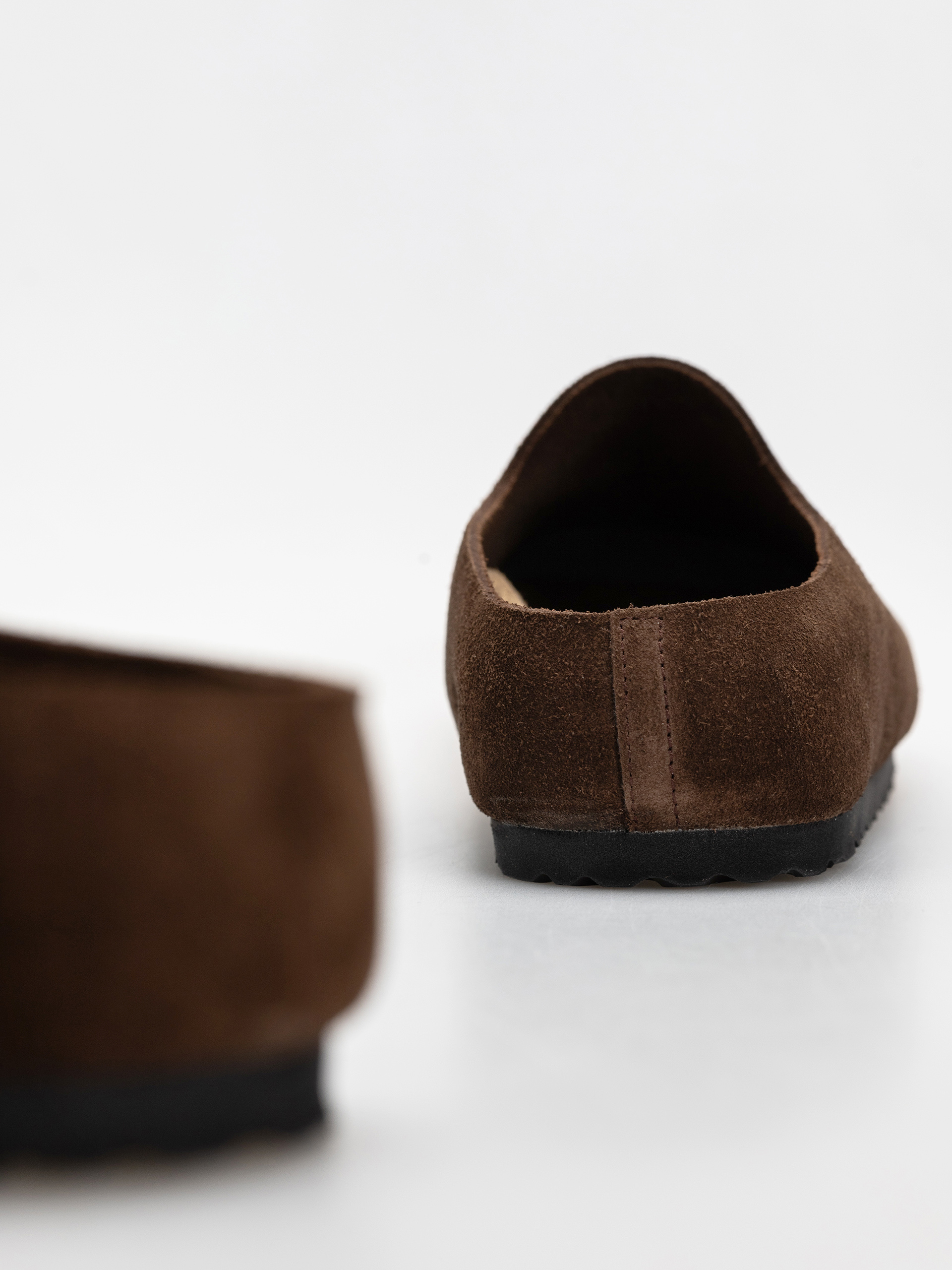 Birkenstock Amsterdam Wrapped Suede Leather Narrow Flip Flops (carafe)