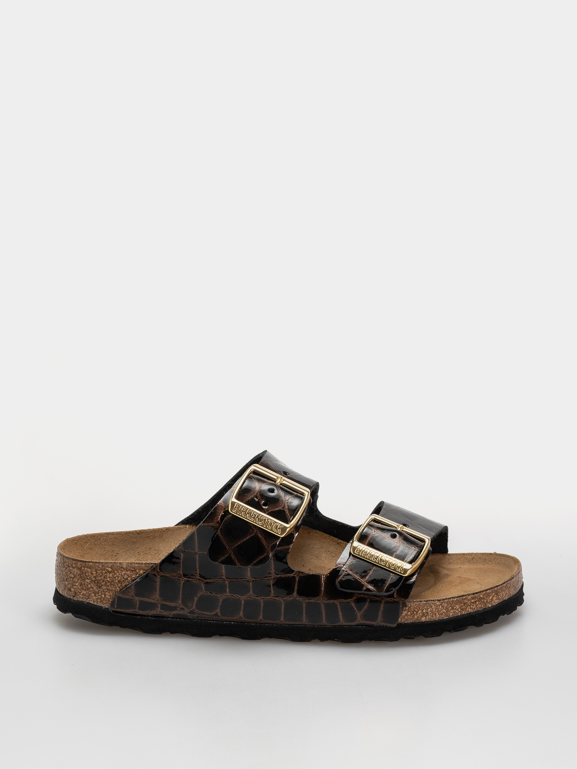 Birkenstock Arizona Leather Narrow Wmn Flip-flops (emboss leather black)