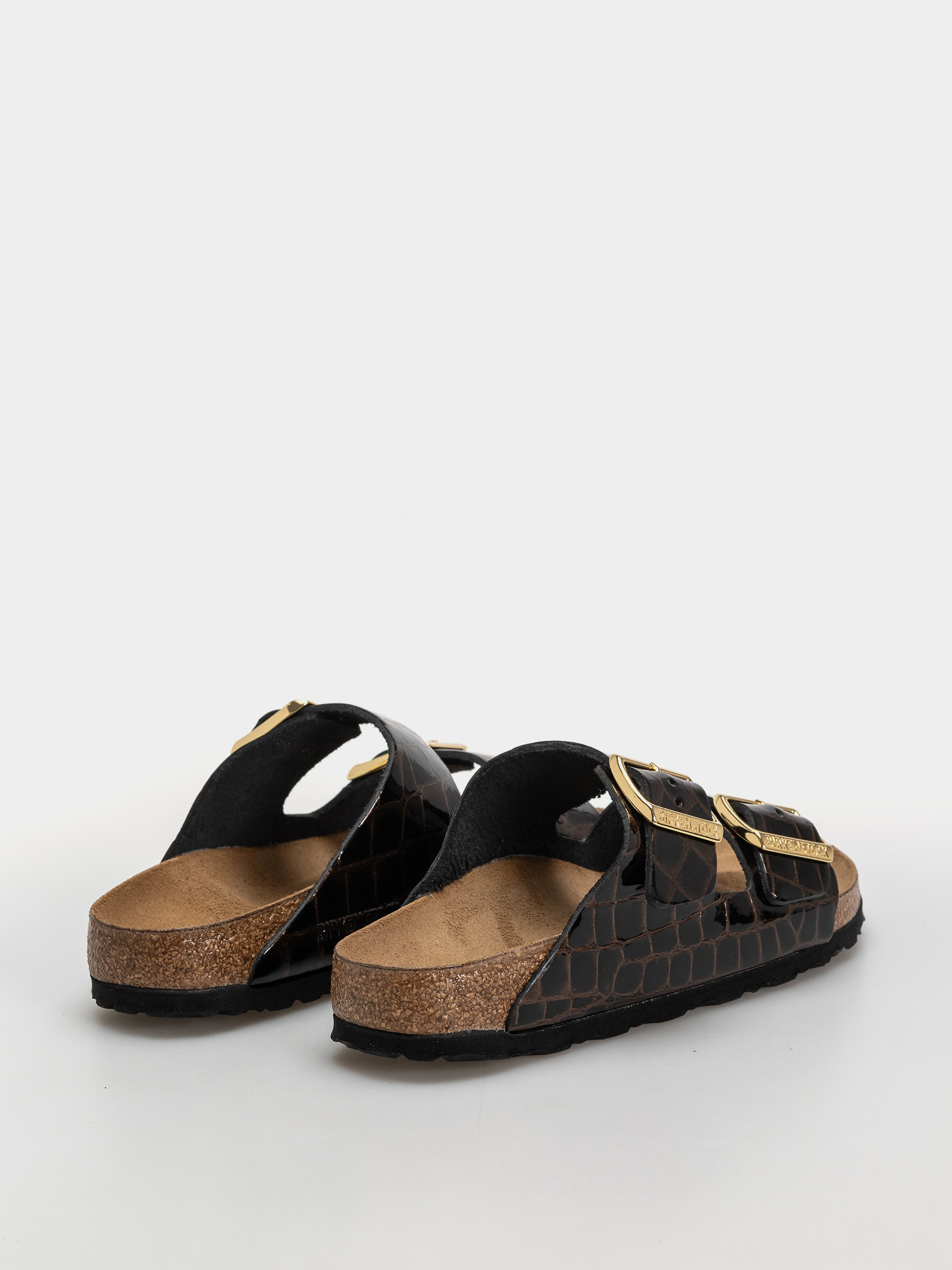 Birkenstock Arizona Leather Narrow Wmn Flip-flops (emboss leather black)