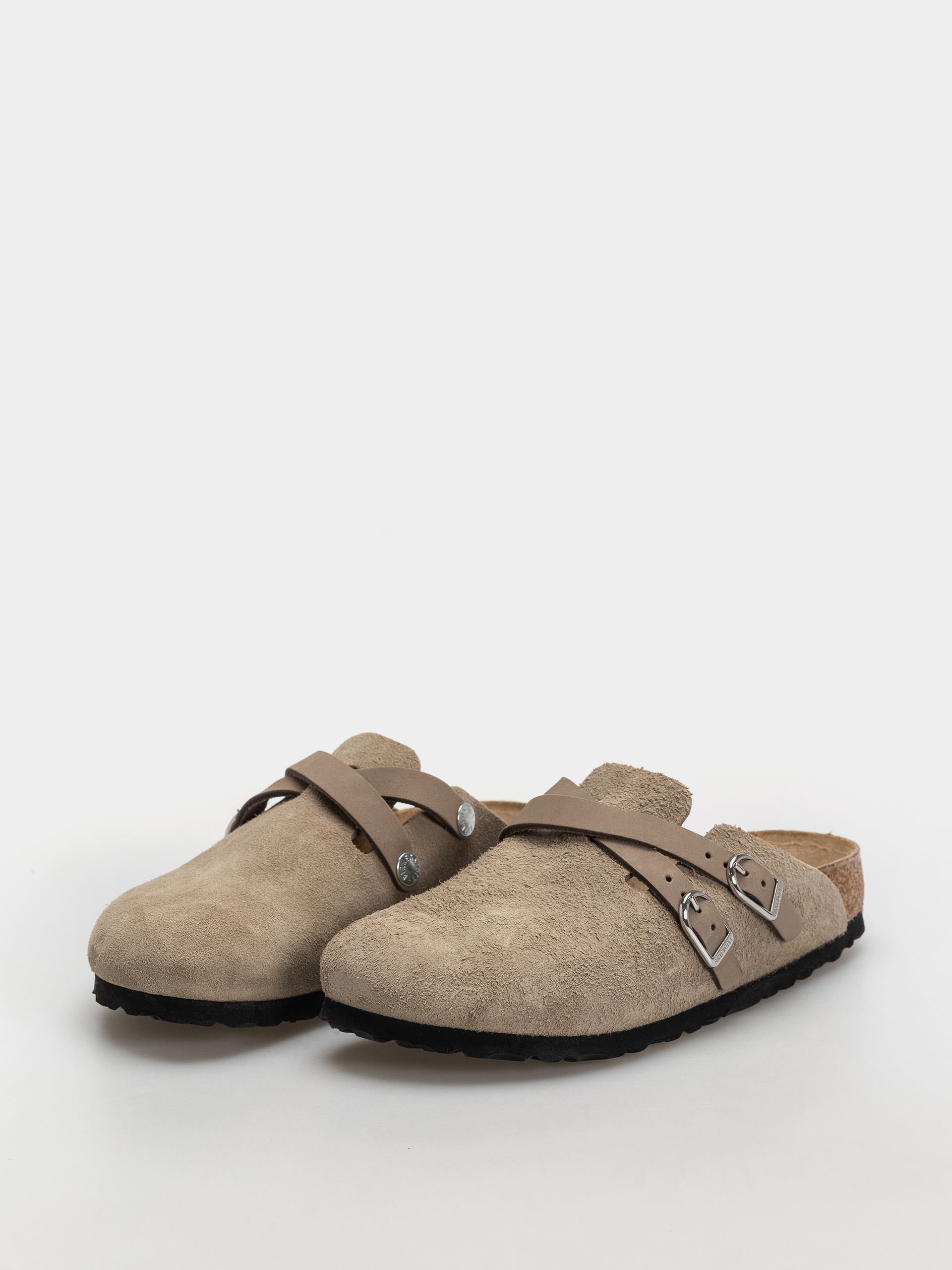 Birkenstock Blair Suede Leather Narrow Wmn Flip Flops (taupe)