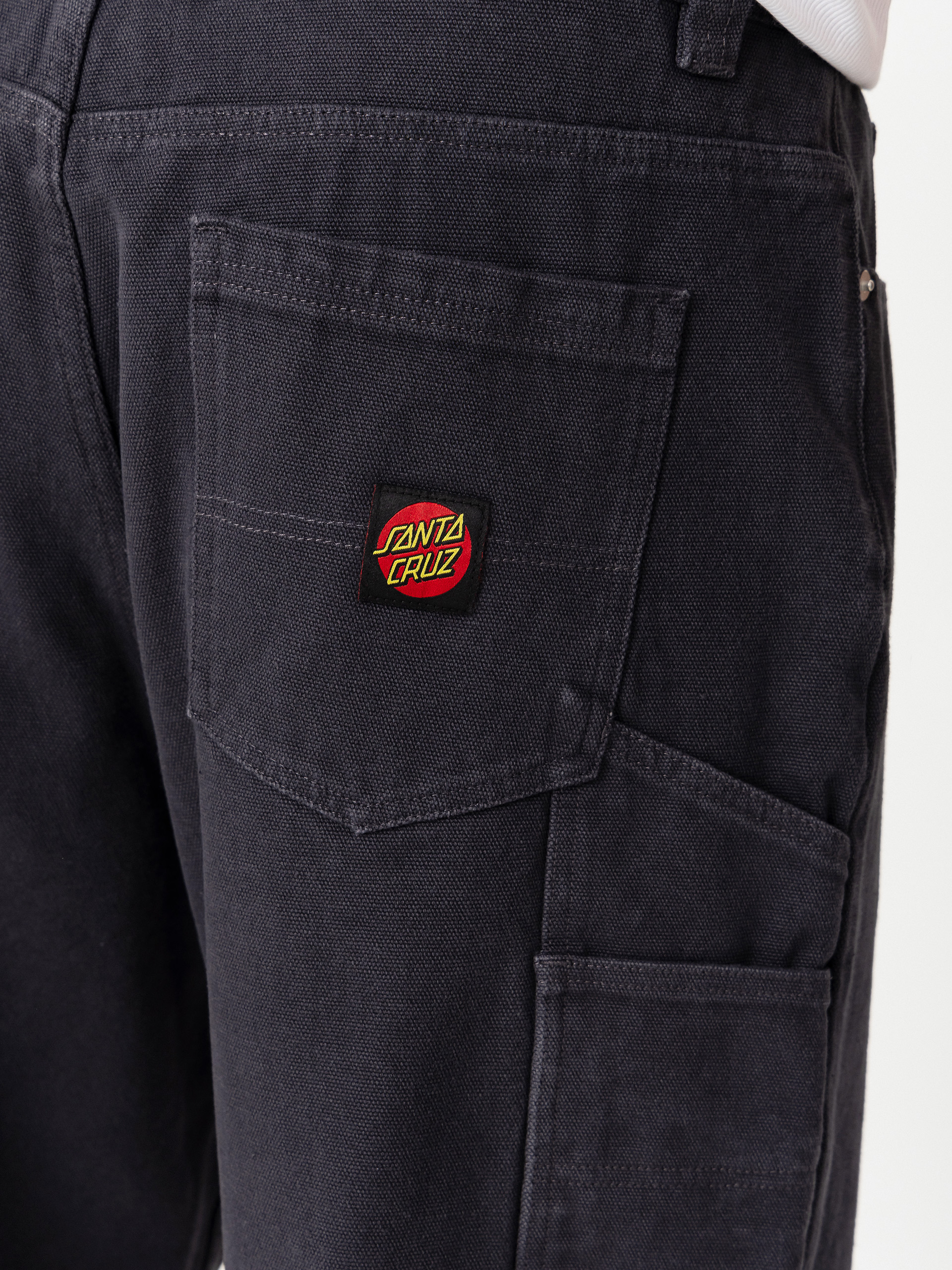 Santa Cruz Shorts Carpenter Big (washed black canvas)