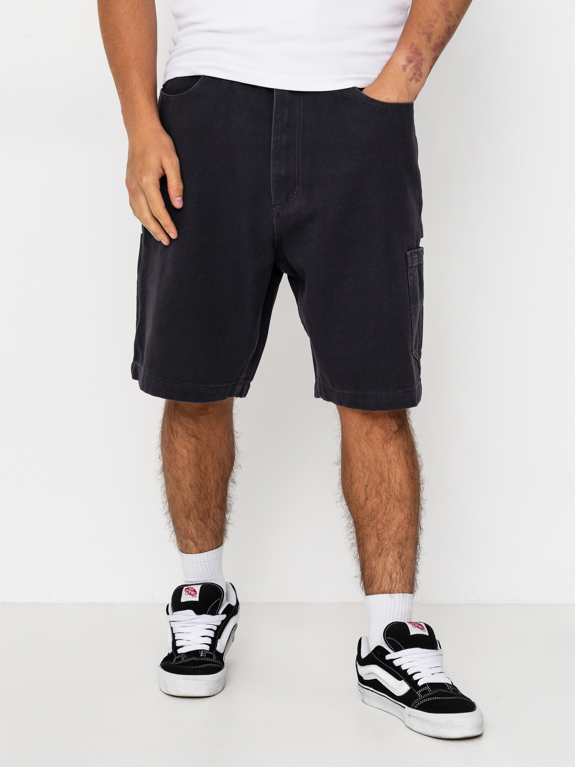 Santa Cruz Shorts Carpenter Big (washed black canvas)