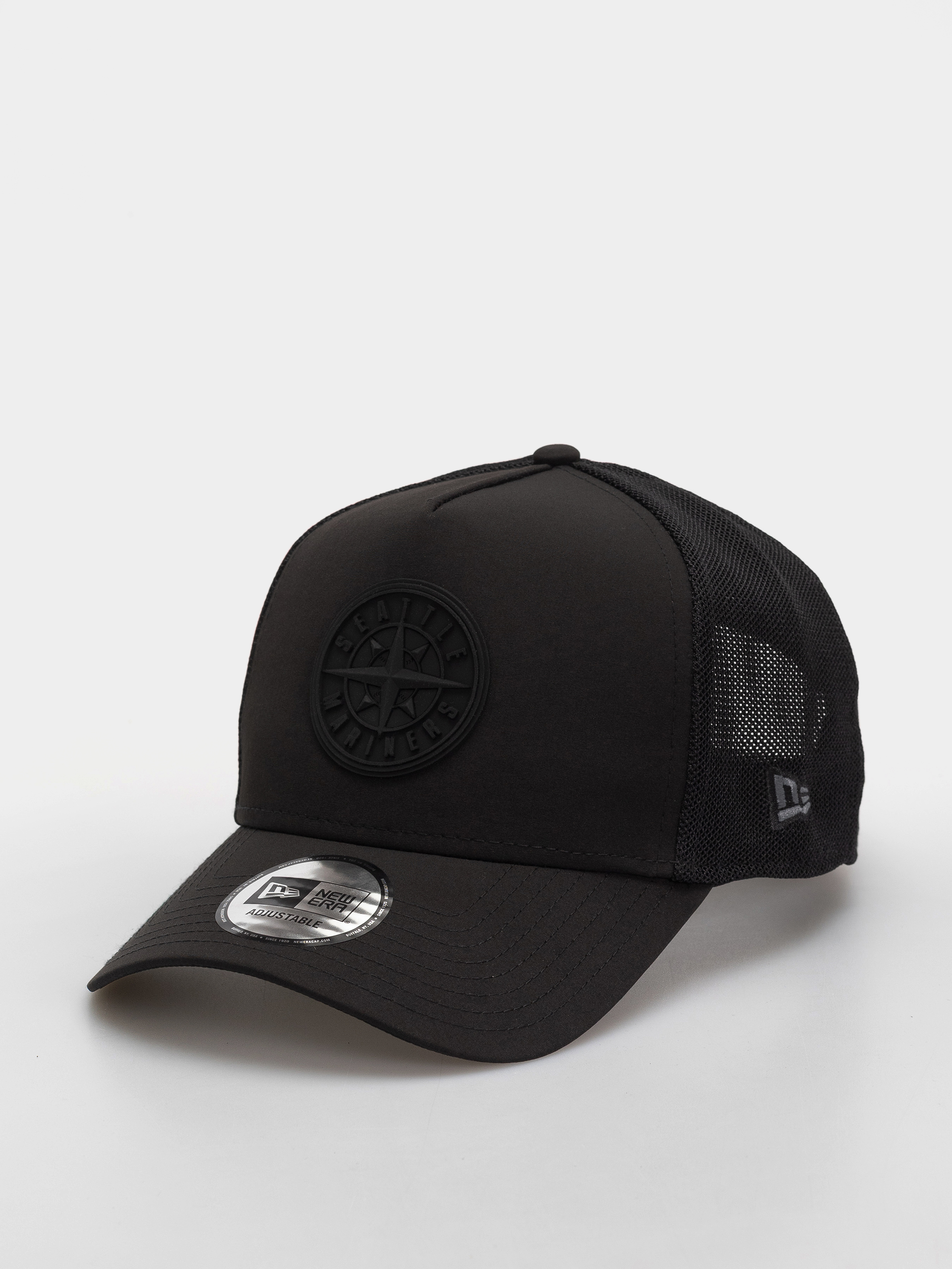 New Era Mlb Sport Trucker Mariners Cap (black)