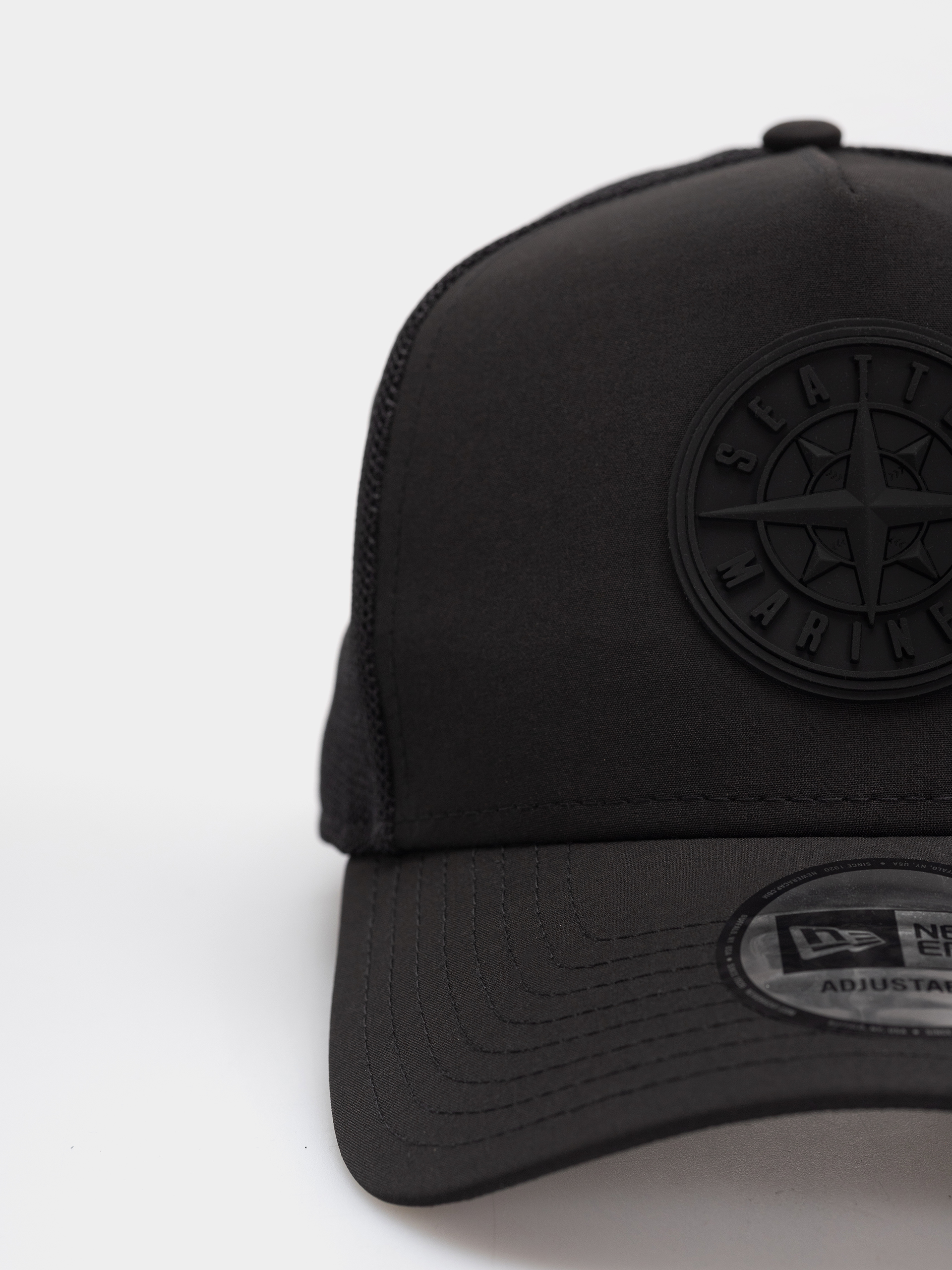 New Era Mlb Sport Trucker Mariners Cap (black)