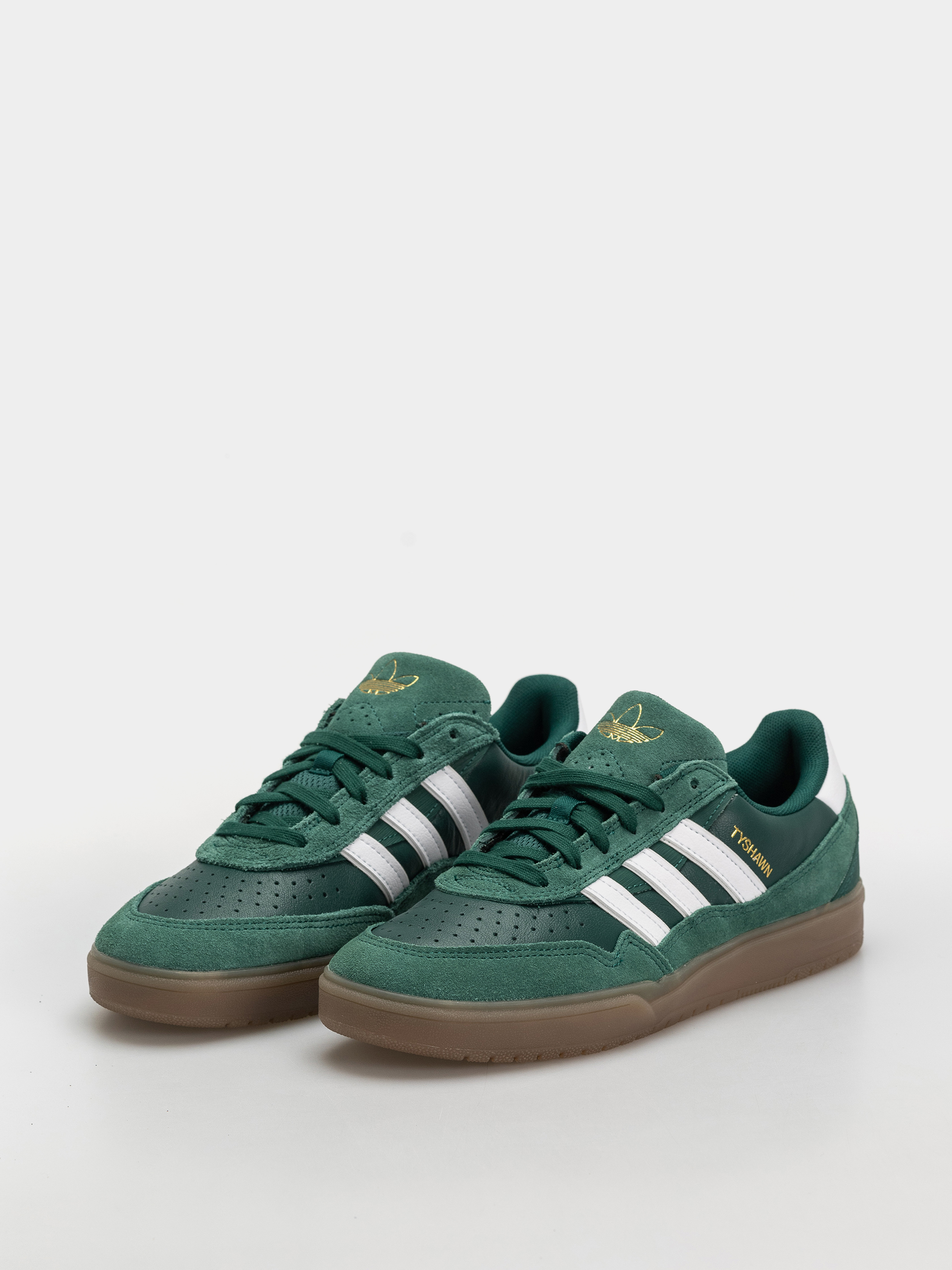 adidas Tyshawn II Schuhe (cgreen/ftwwht/gum5)