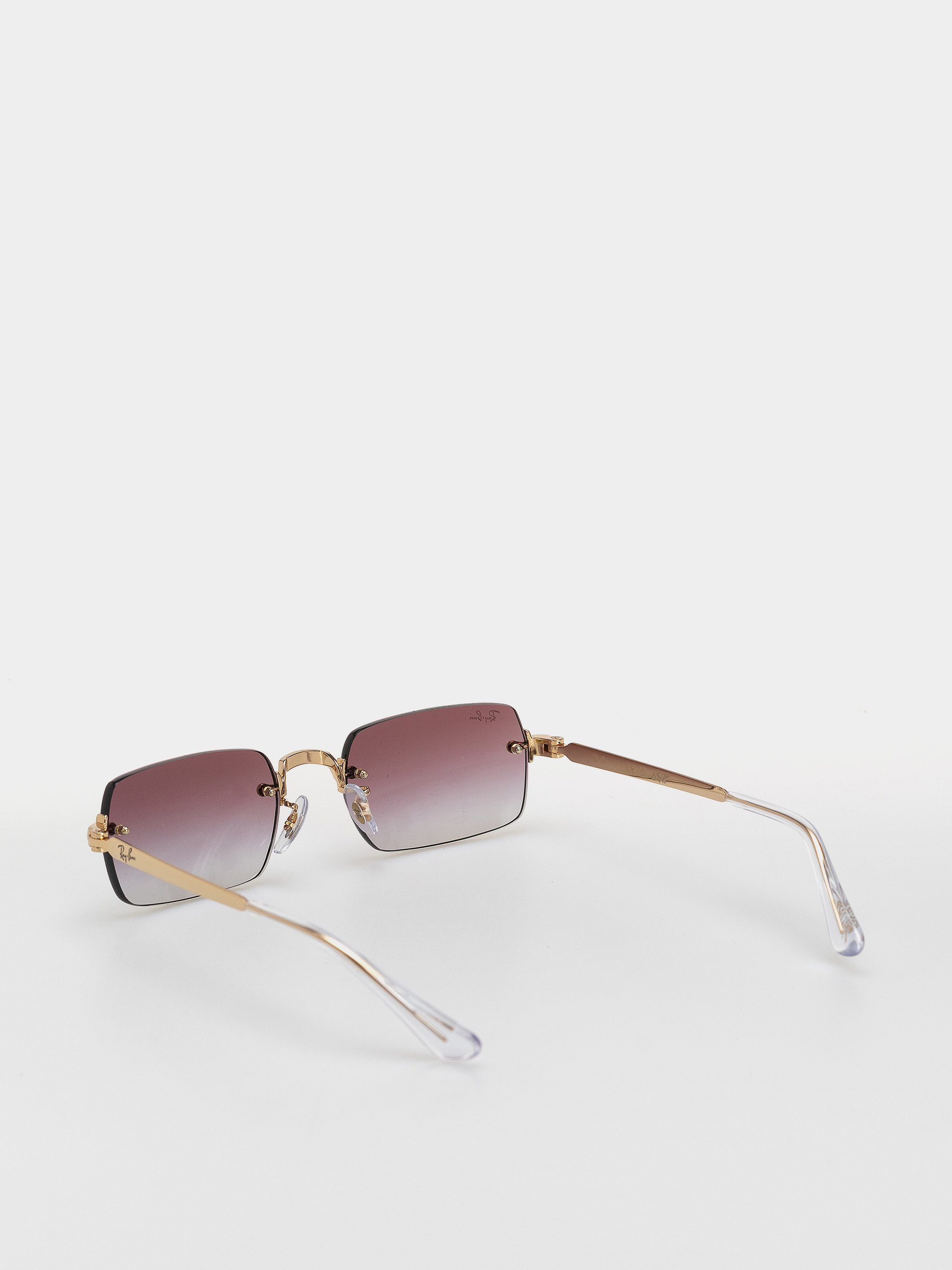 Ray-Ban Rb3928 By A$Ap Rocky Sonnenbrille (polerowany złoto arista/przezroczysty ciemnopurpurowy gradalny)