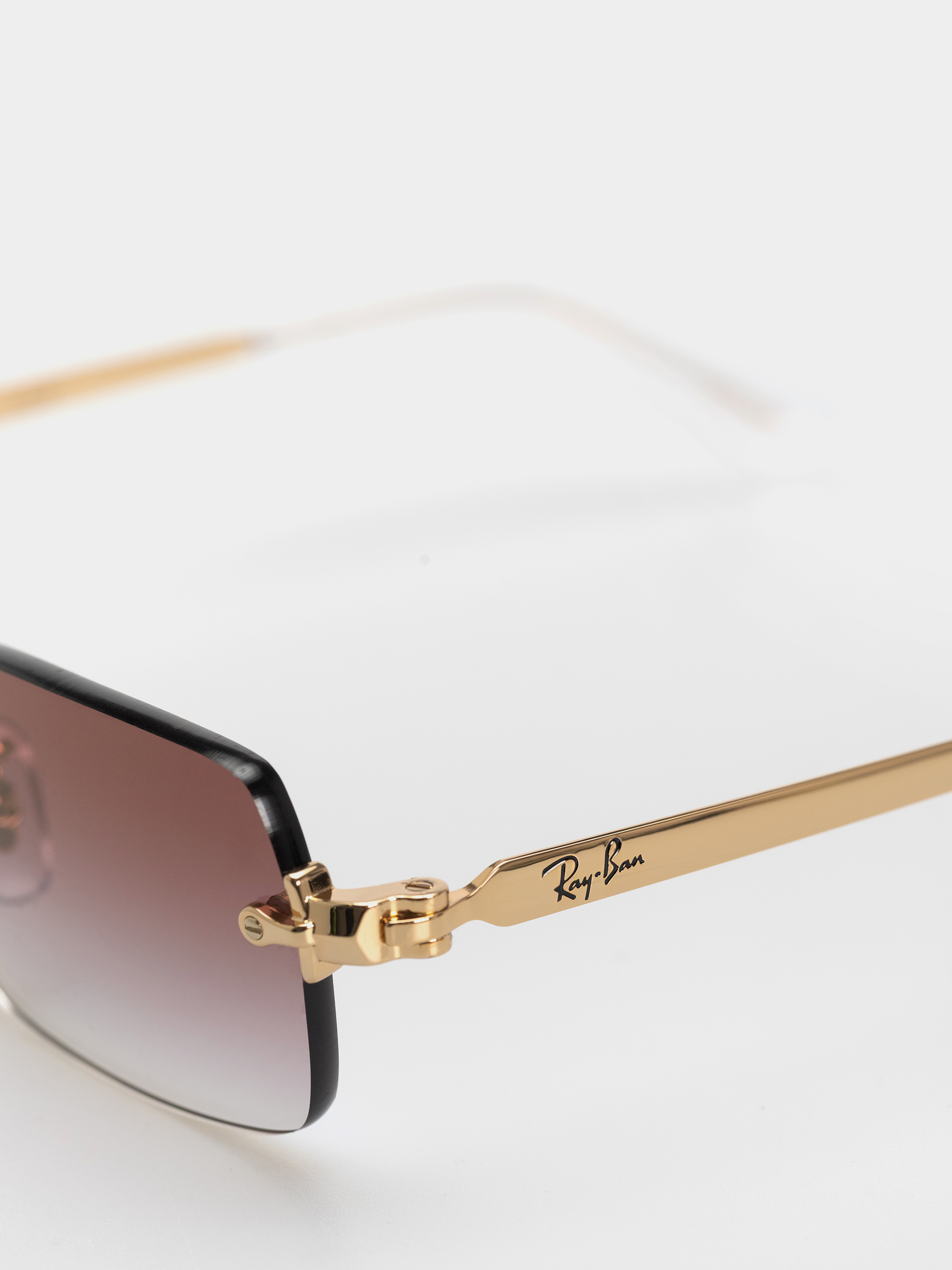 Ray-Ban Rb3928 By A$Ap Rocky Sonnenbrille (polerowany złoto arista/przezroczysty ciemnopurpurowy gradalny)