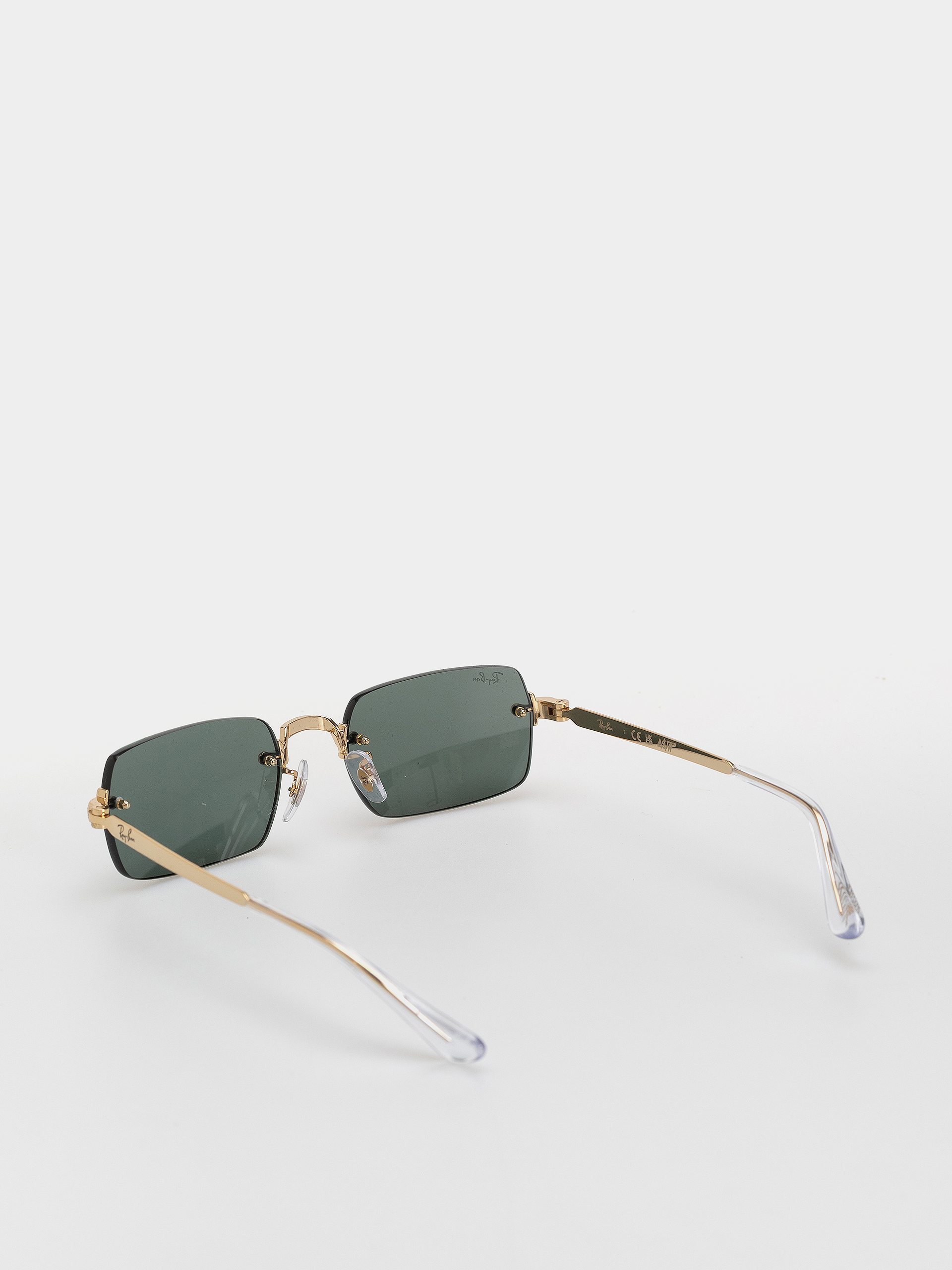 Ray-Ban Rb3928 By A$Ap Rocky Sunglasses (polerowany złoto arista/ciemnogreen)