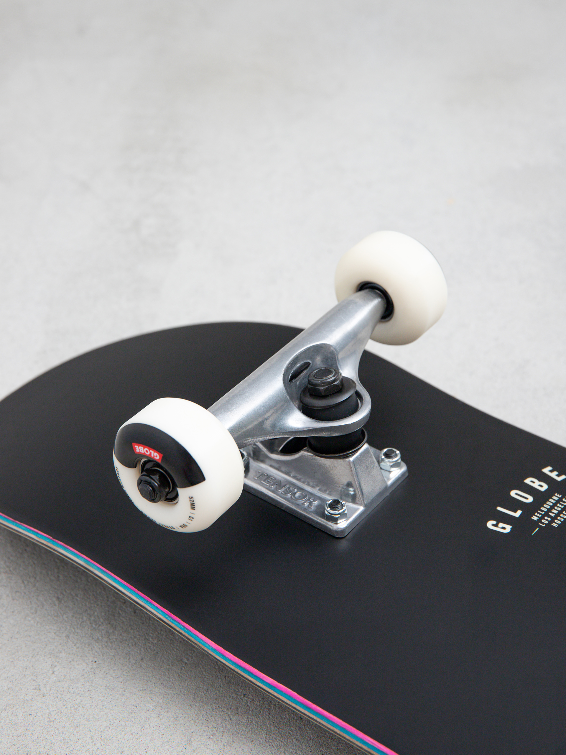 Globe G1 Full On Boxed Skateboard (black/white/redline)